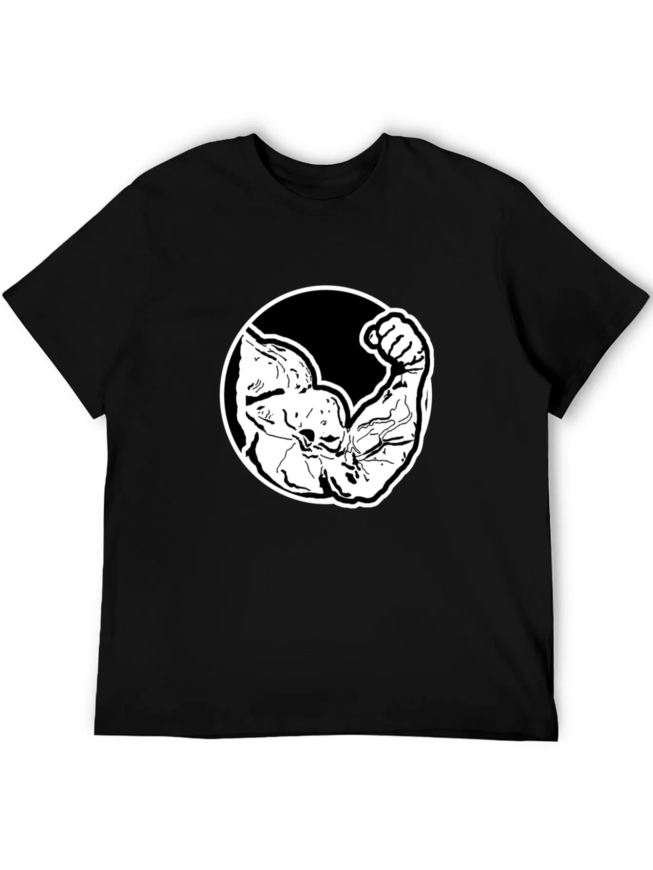Rebbecca Muscle Power T-Shirt - Black