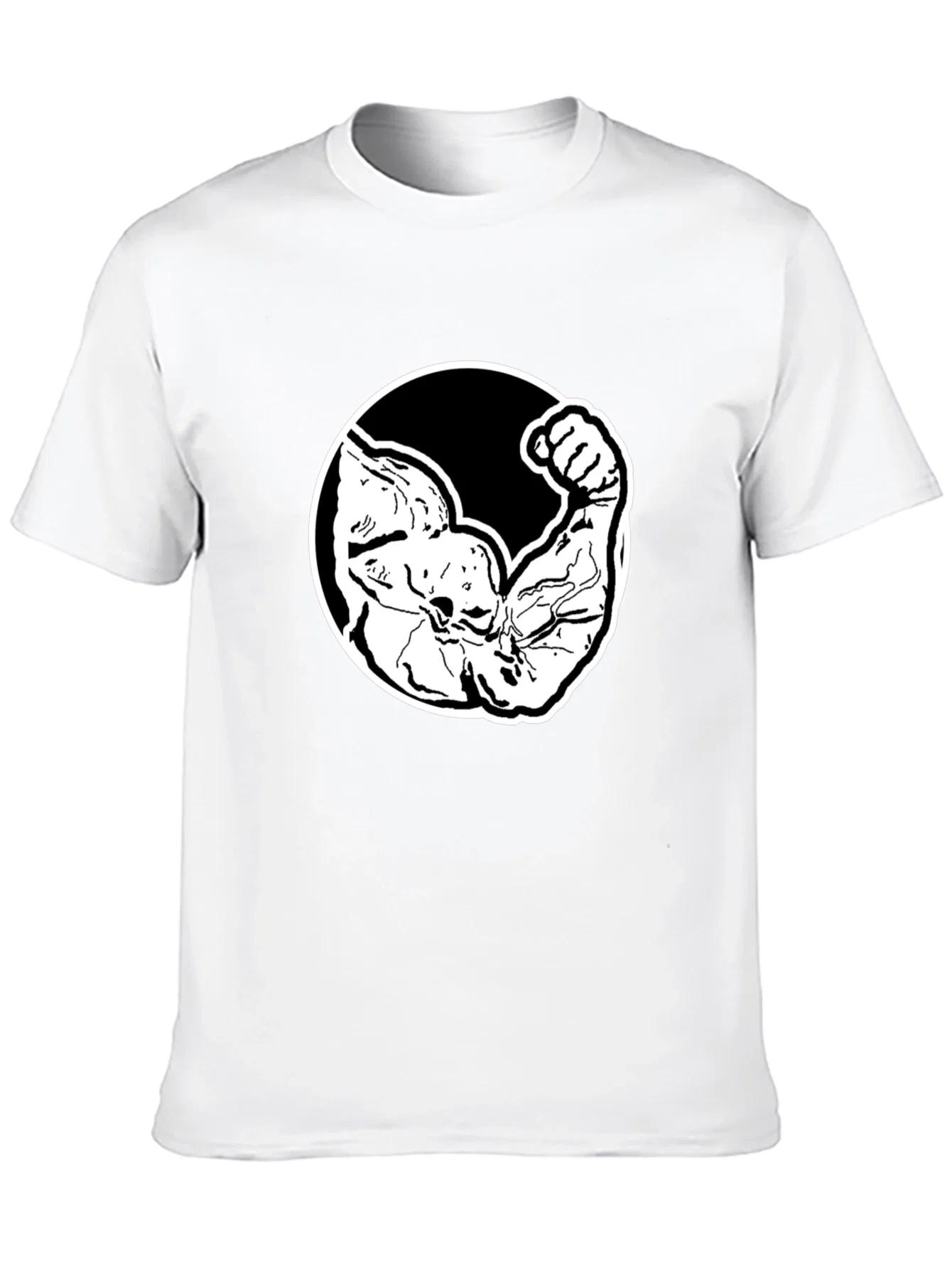 Rebbecca Muscle Power T-Shirt - Black