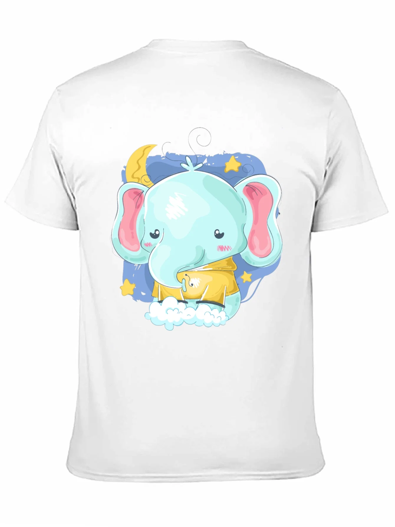 Rebbecca Cute Elephant Cartoon Graphic T-Shirt