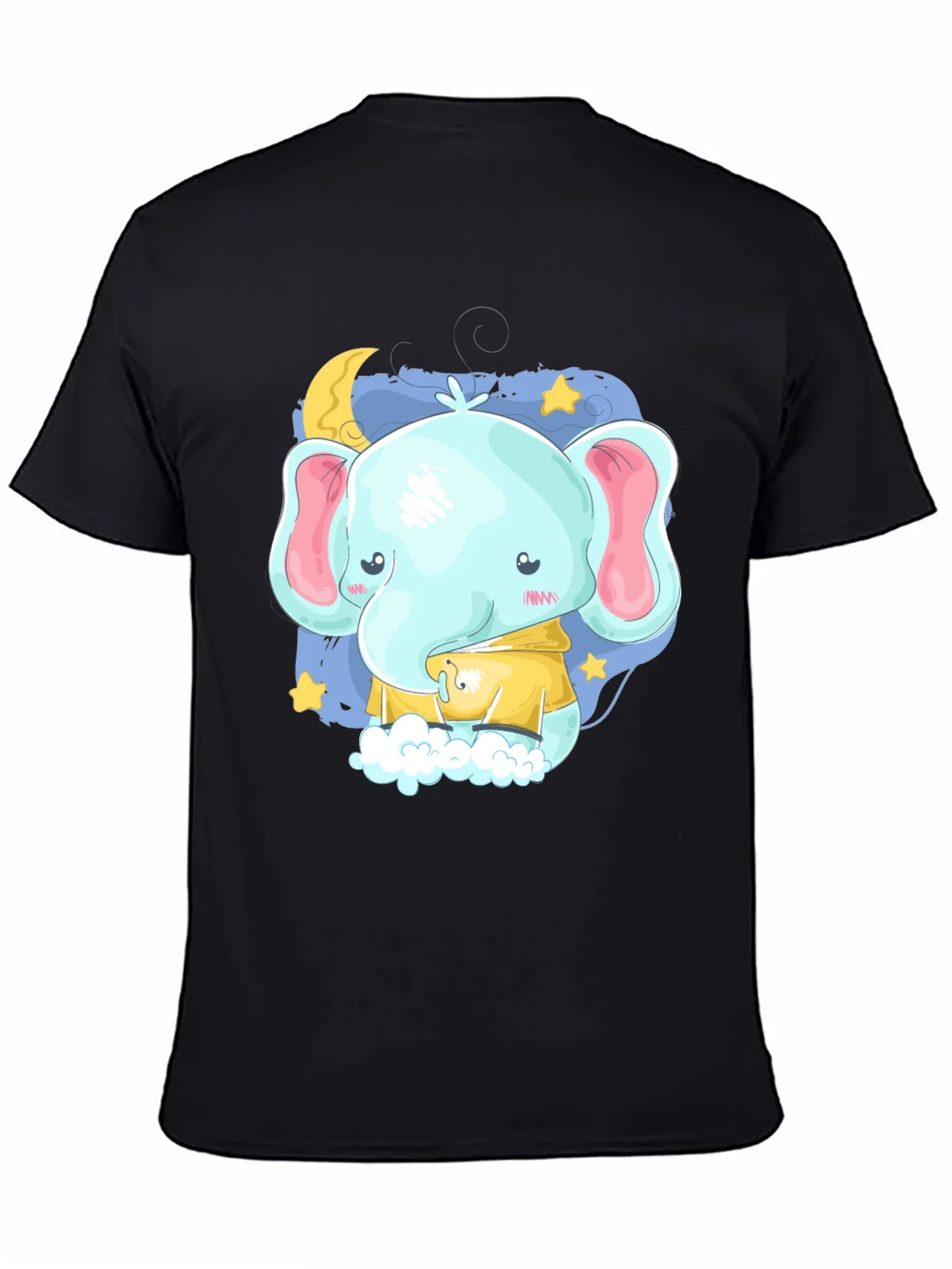 Rebbecca Cute Elephant Cartoon Graphic T-Shirt