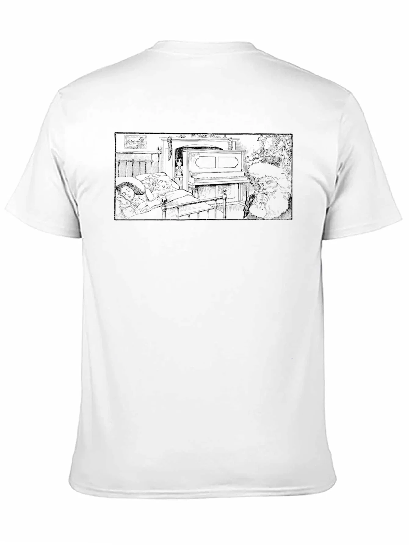 Rebbecca Artistic Black Tee - Cozy Scene