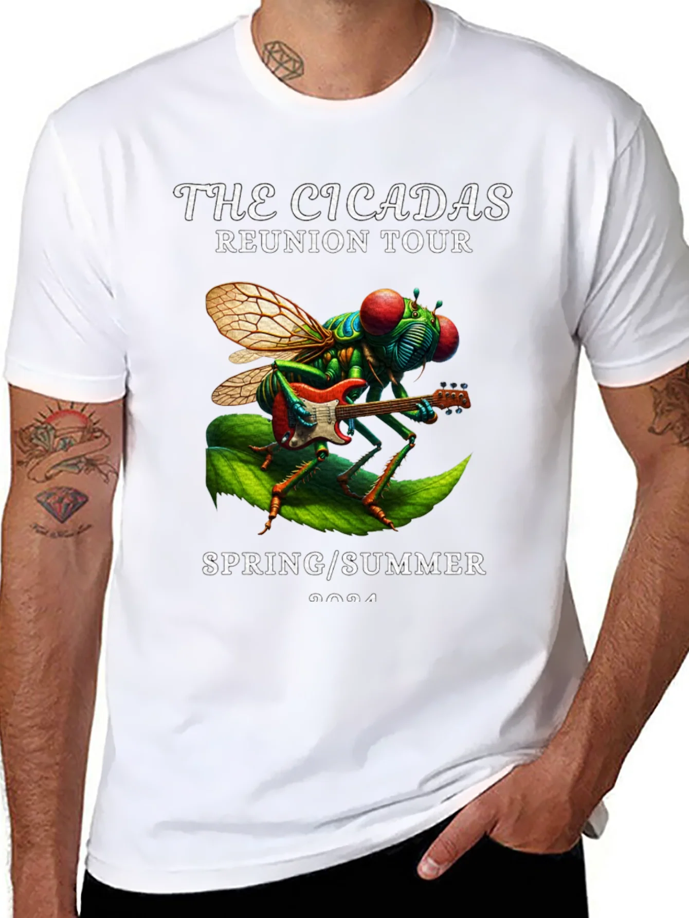 Rebbecca Cicadas Reunion Tour T-Shirt
