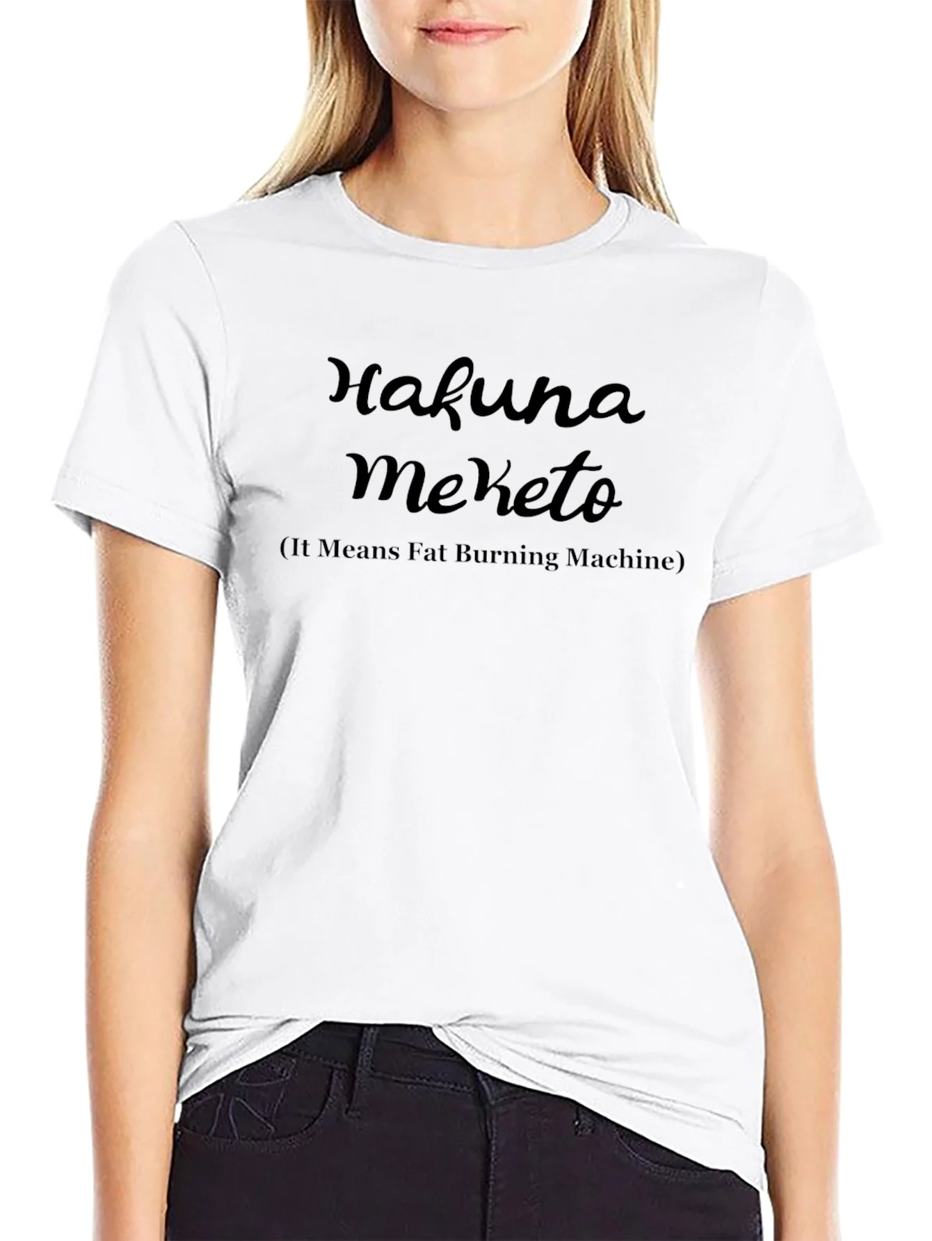Rebbecca Hakuna Meketo Fat Burning Machine T-Shirt