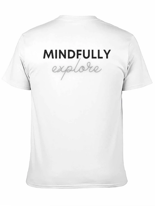 Rebbecca Mindfully Explore Graphic Tee - Unisex Casual T-Shirt