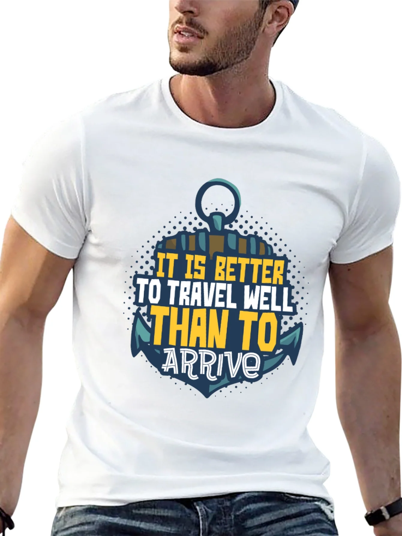 Rebbecca Travel Well Anchor Graphic T-Shirt