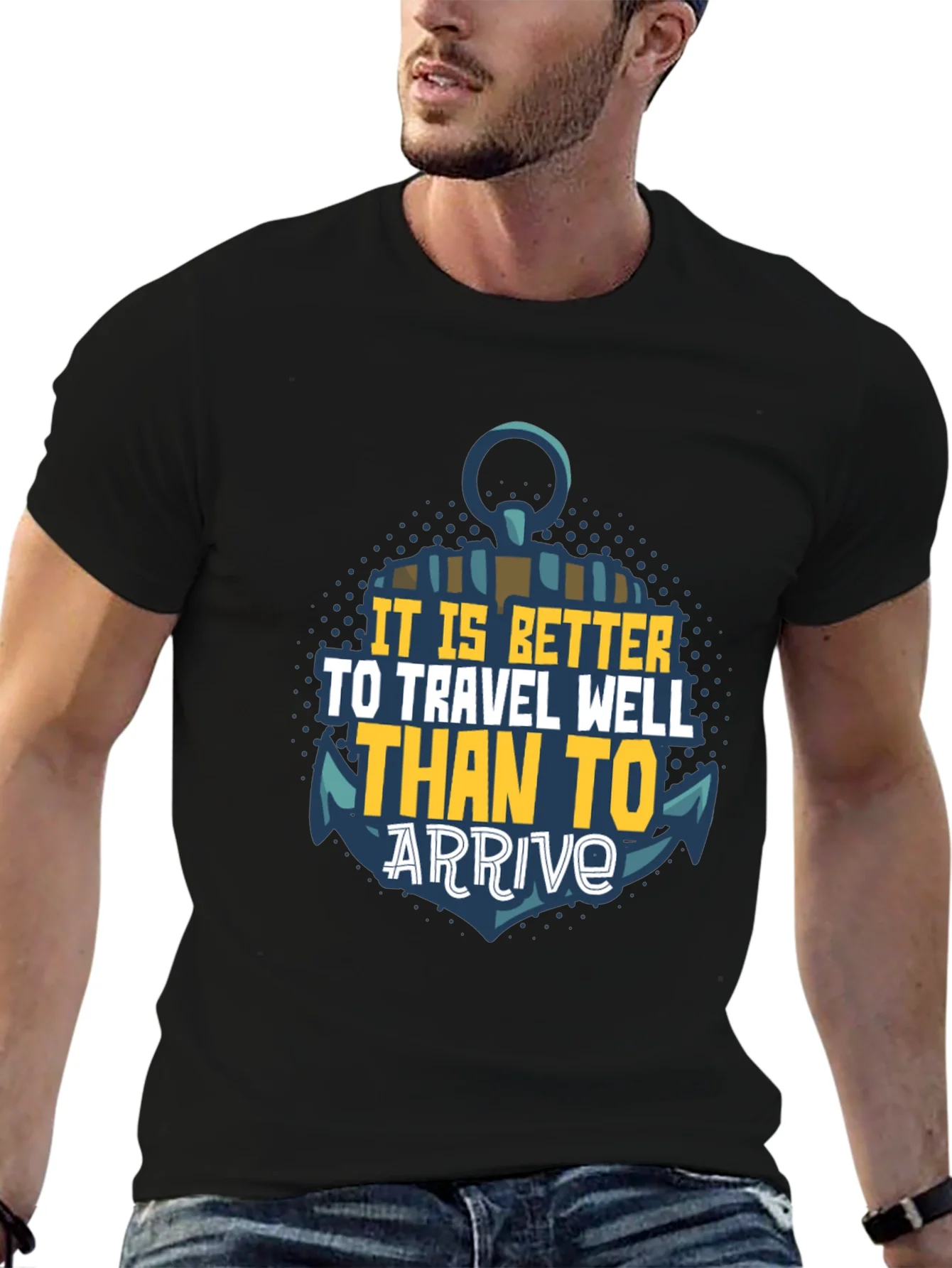 Rebbecca Travel Well Anchor Graphic T-Shirt