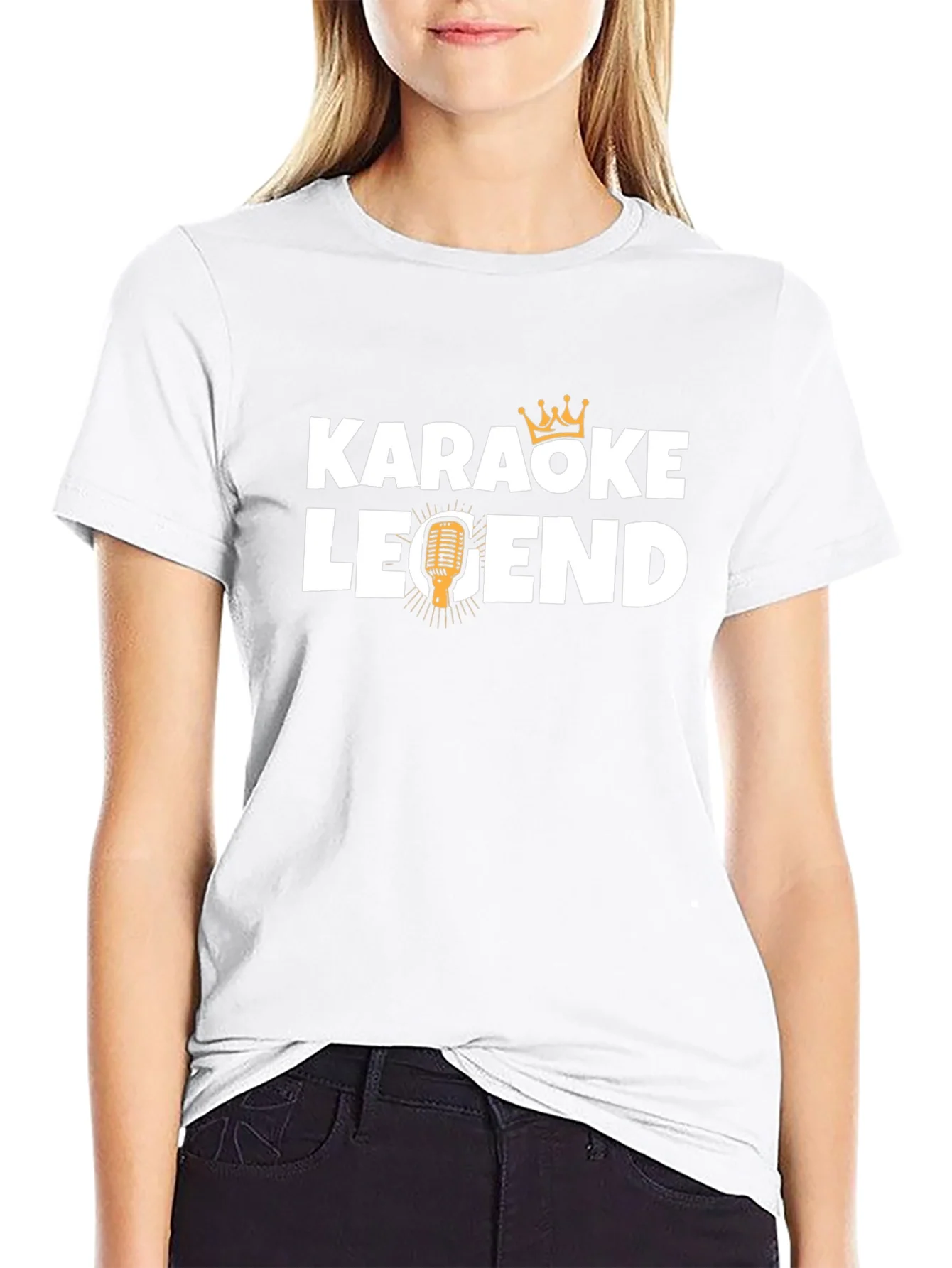 Rebbecca Karaoke Legend Black T-Shirt