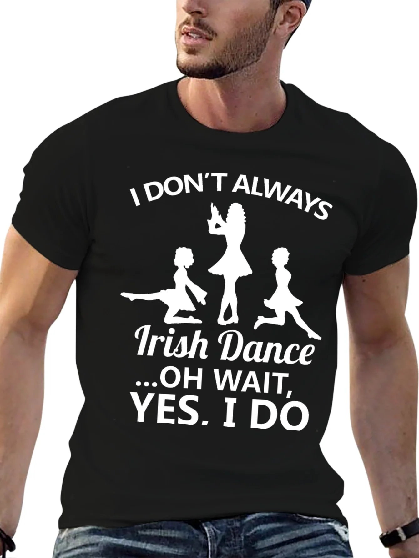 Camiseta Negra Irish Dance... YES I DO