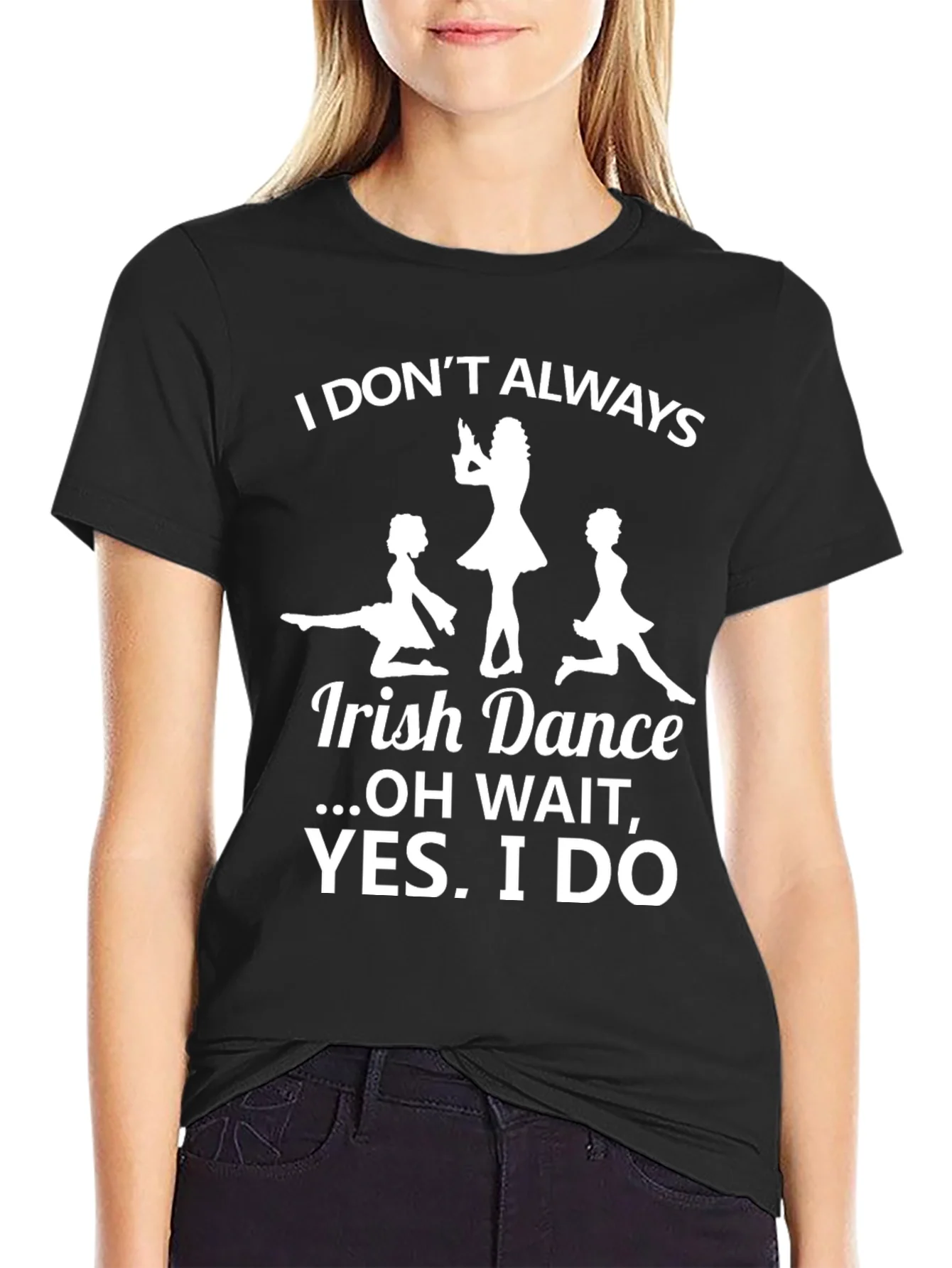 Camiseta Negra Irish Dance... YES I DO