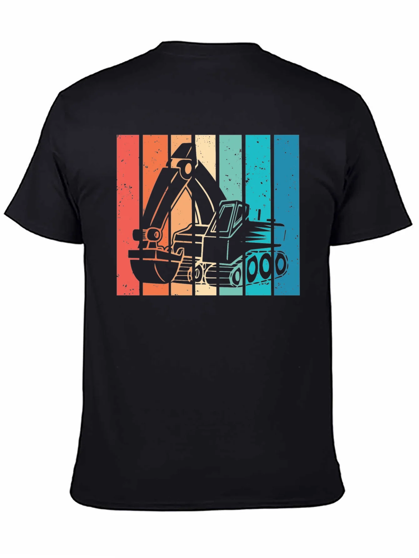 Rebbecca Retro Excavator Graphic T-Shirt