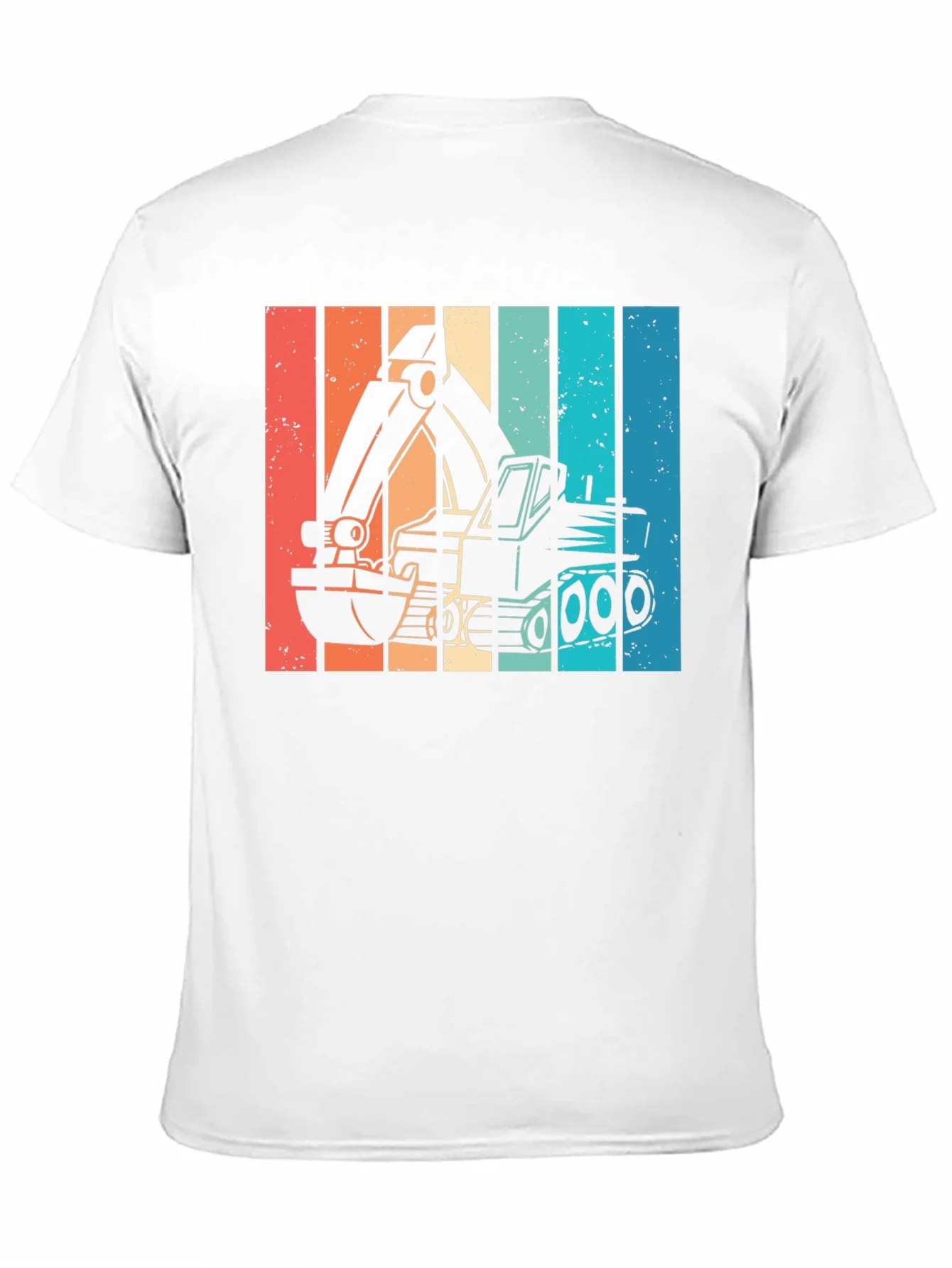 Rebbecca Retro Excavator Graphic T-Shirt
