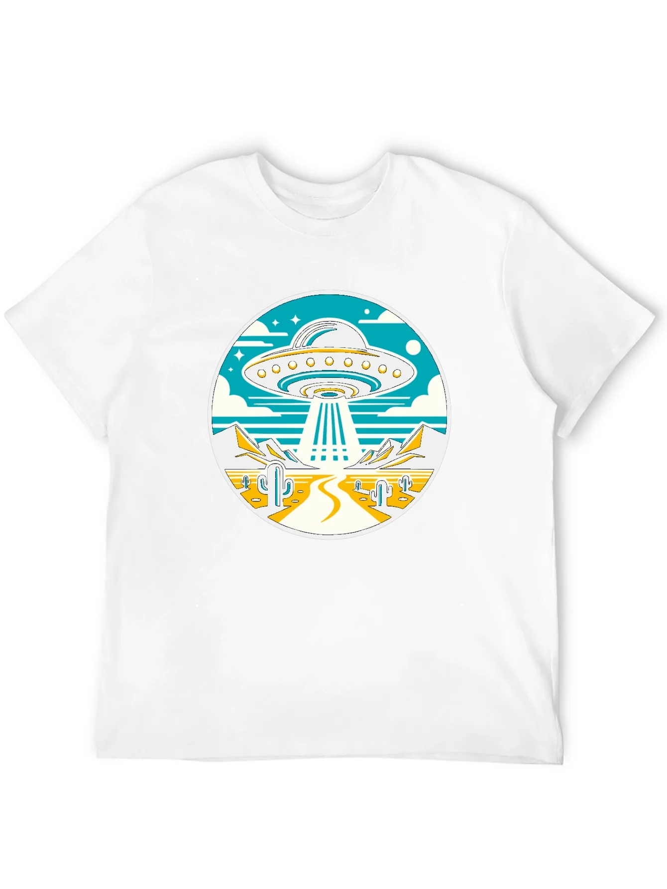 Rebbecca UFO Desert Abduction T-Shirt