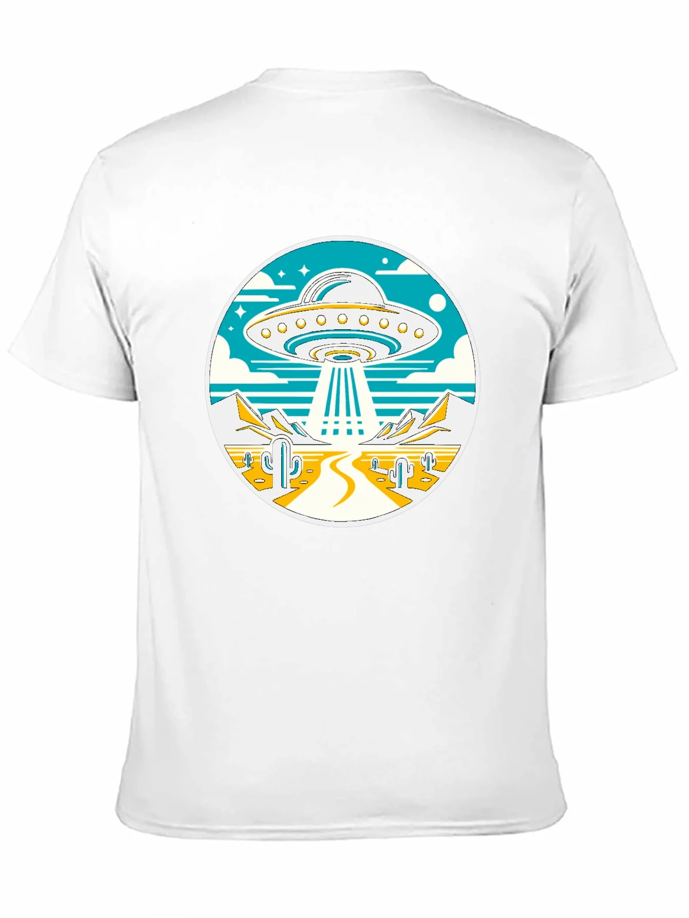 Rebbecca UFO Desert Abduction T-Shirt