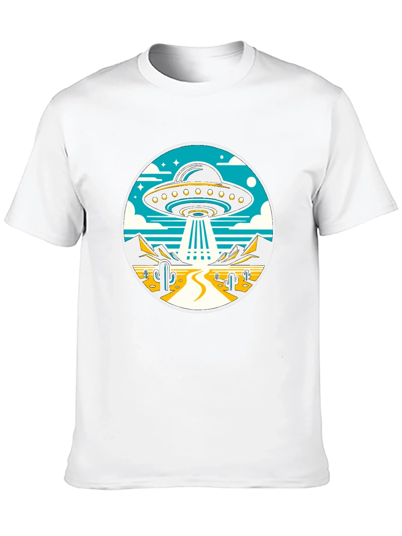 Rebbecca UFO Desert Abduction T-Shirt