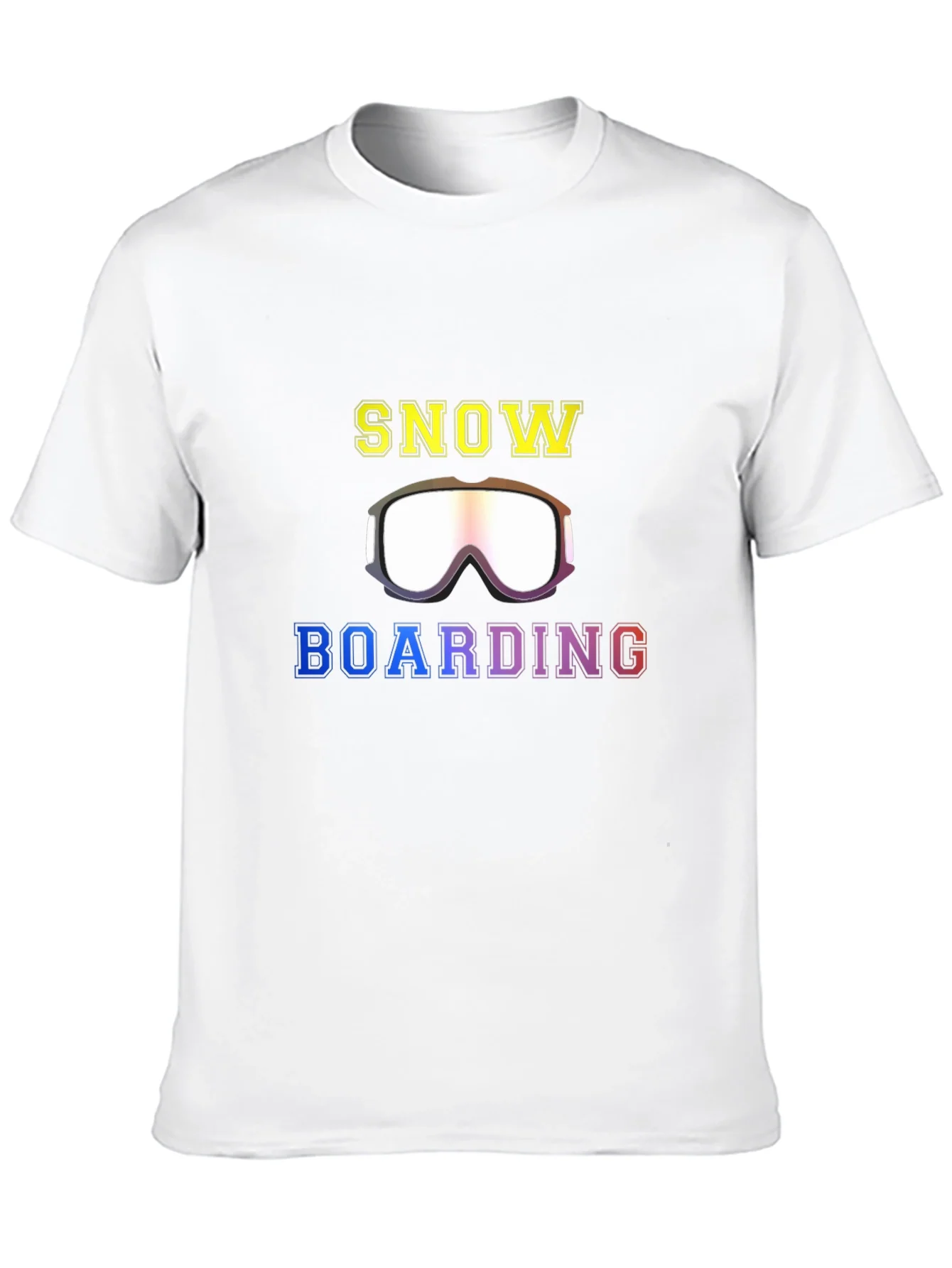 Camiseta Negra Snowboarding Deportes Invierno