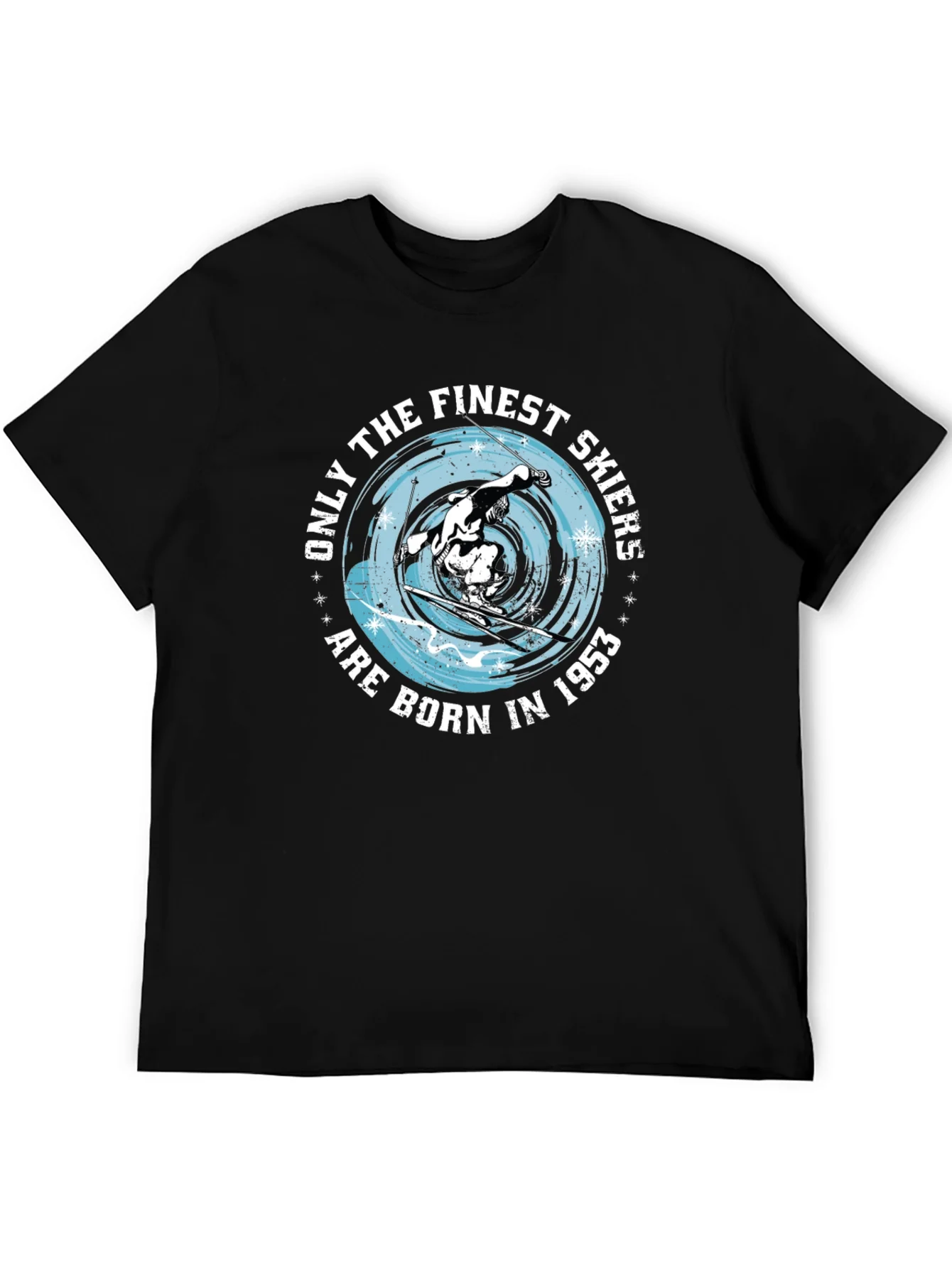 Rebbecca Finest Skiers Born in 1953 Black T-Shirt