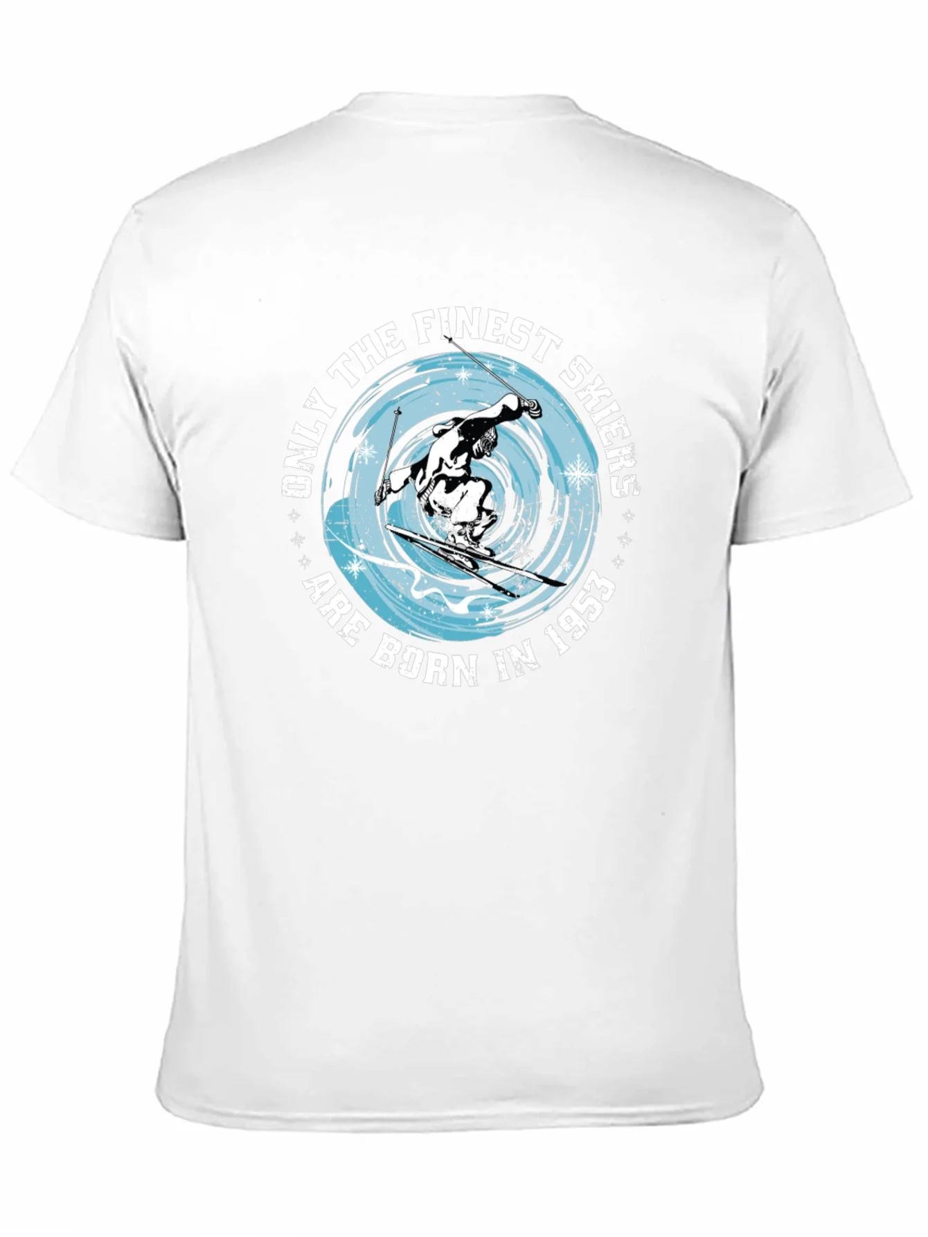 Rebbecca Finest Skiers Born in 1953 Black T-Shirt