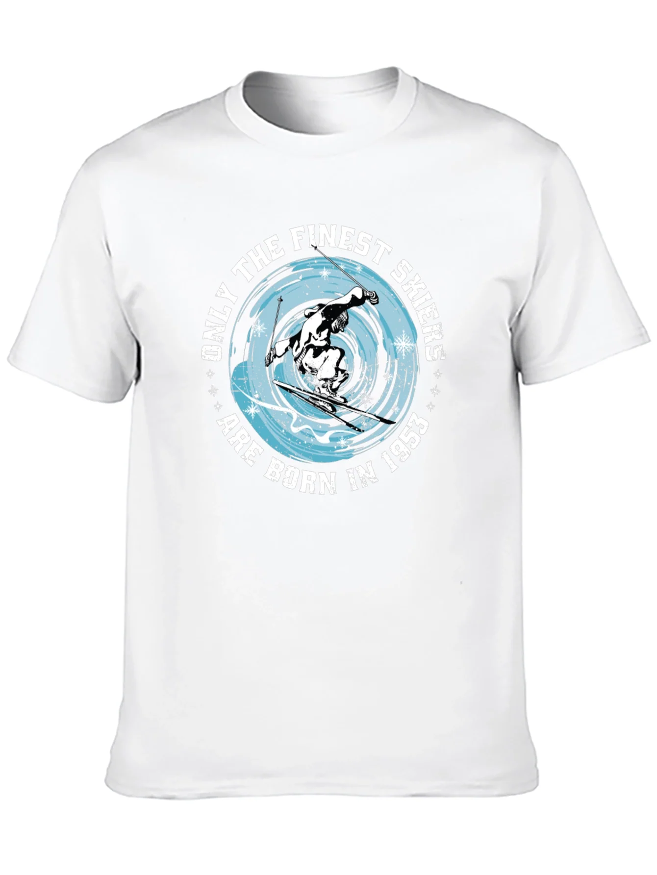 Rebbecca Finest Skiers Born in 1953 Black T-Shirt