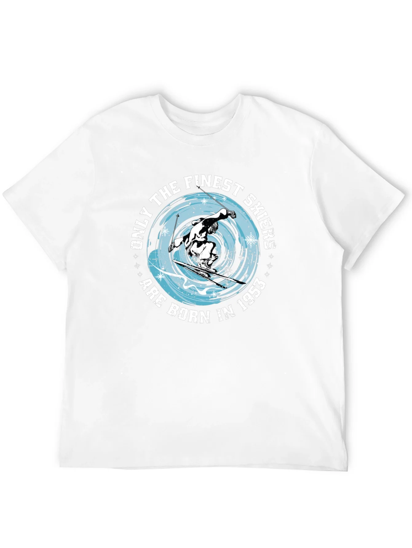 Rebbecca Finest Skiers Born in 1953 Black T-Shirt