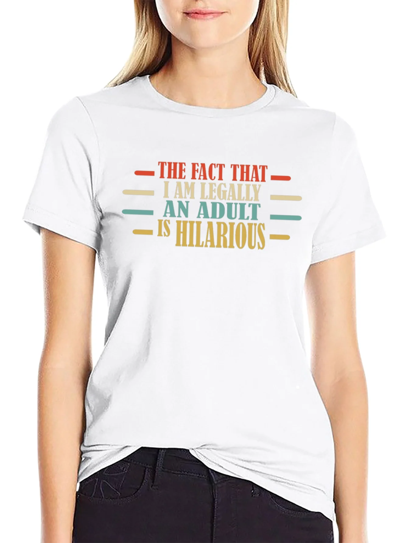 Camiseta Negra Adulto es Divertido