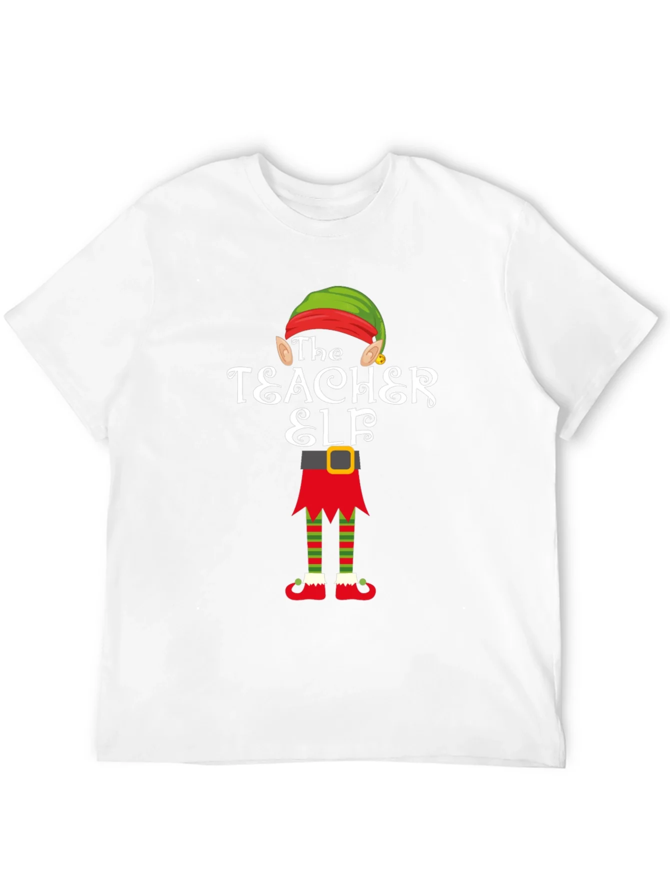 Camiseta Negra Profesor Elfo Navide?o