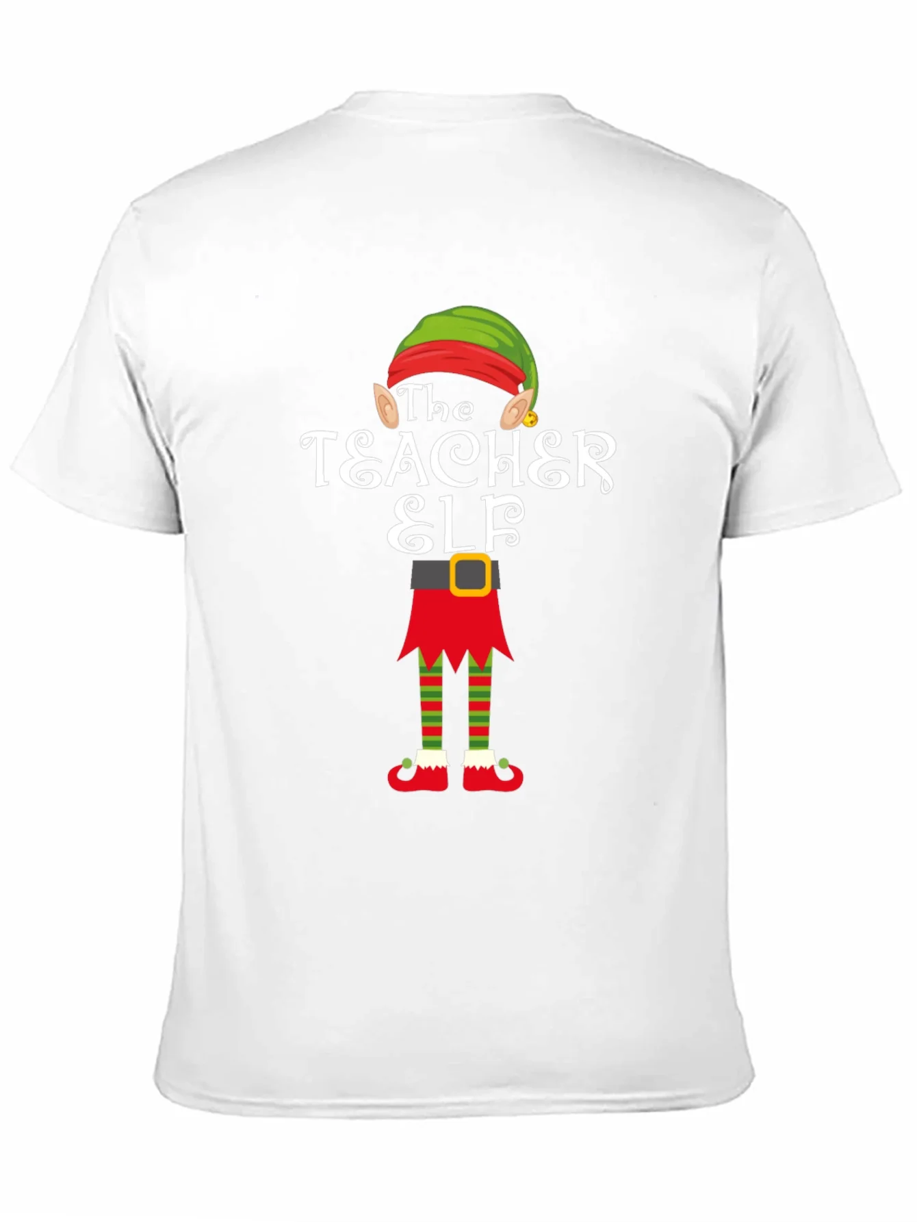 Camiseta Negra Profesor Elfo Navide?o