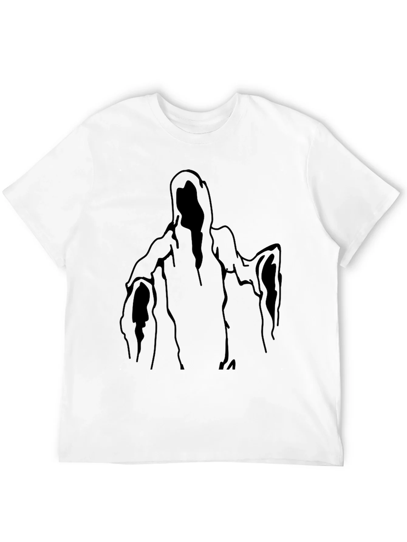 Rebbecca Black Ghost Graphic T-Shirt - Halloween Style