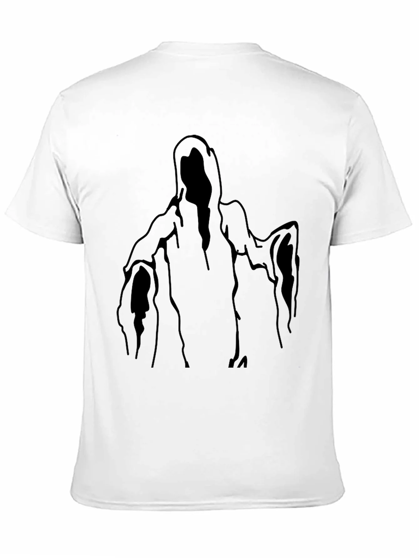 Rebbecca Black Ghost Graphic T-Shirt - Halloween Style