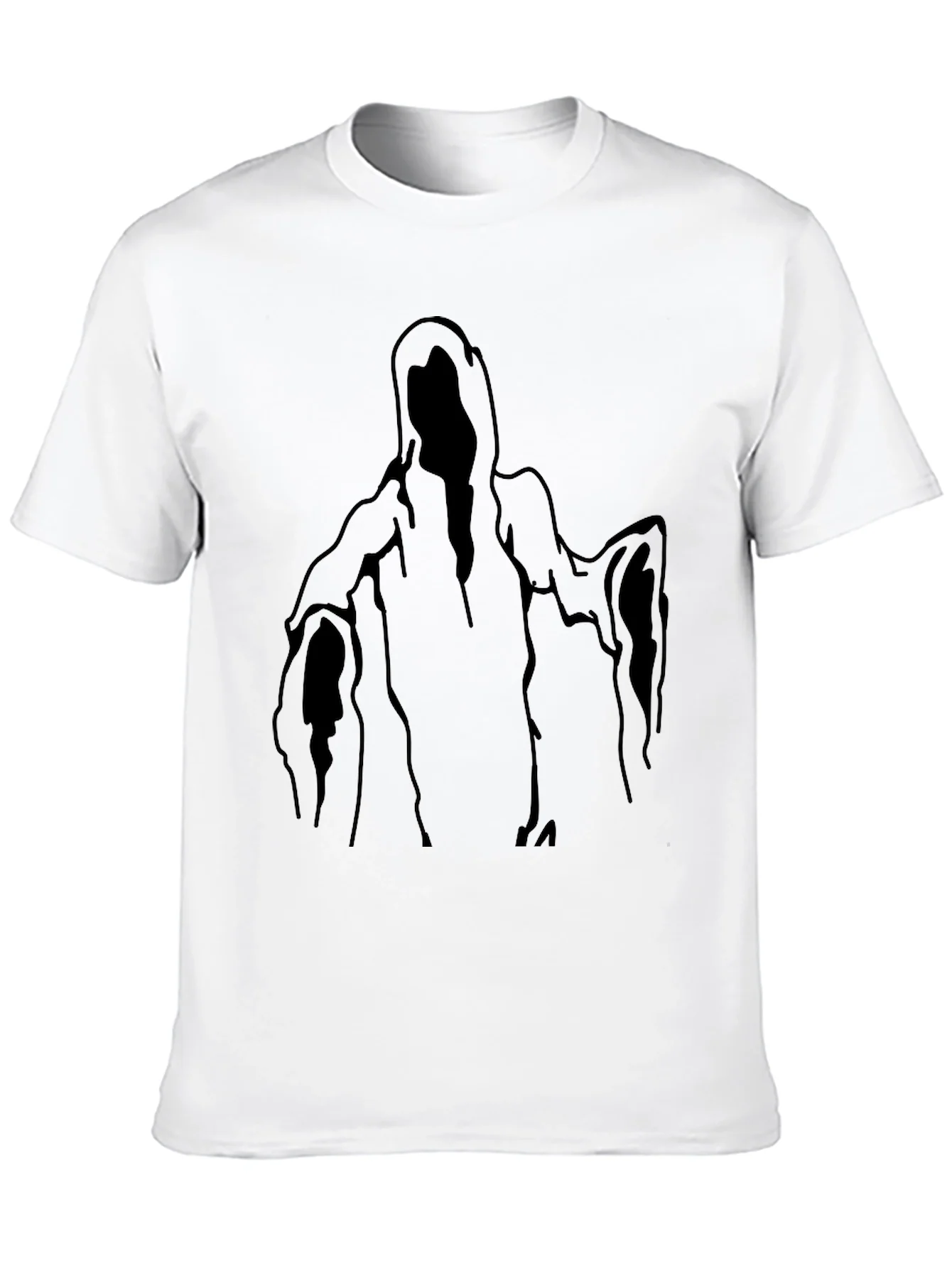 Rebbecca Black Ghost Graphic T-Shirt - Halloween Style