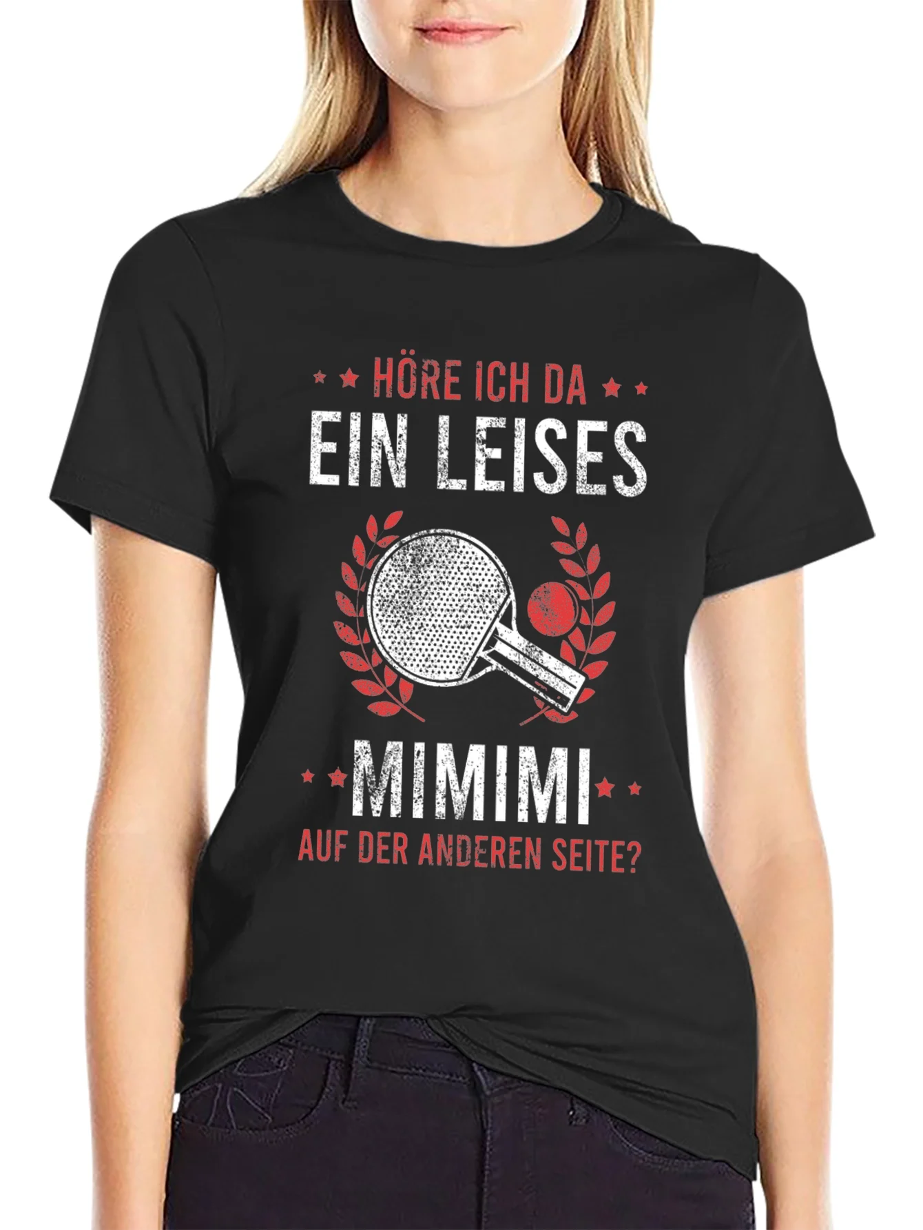 Rebbecca Höre Ich Da Ping Pong T-Shirt
