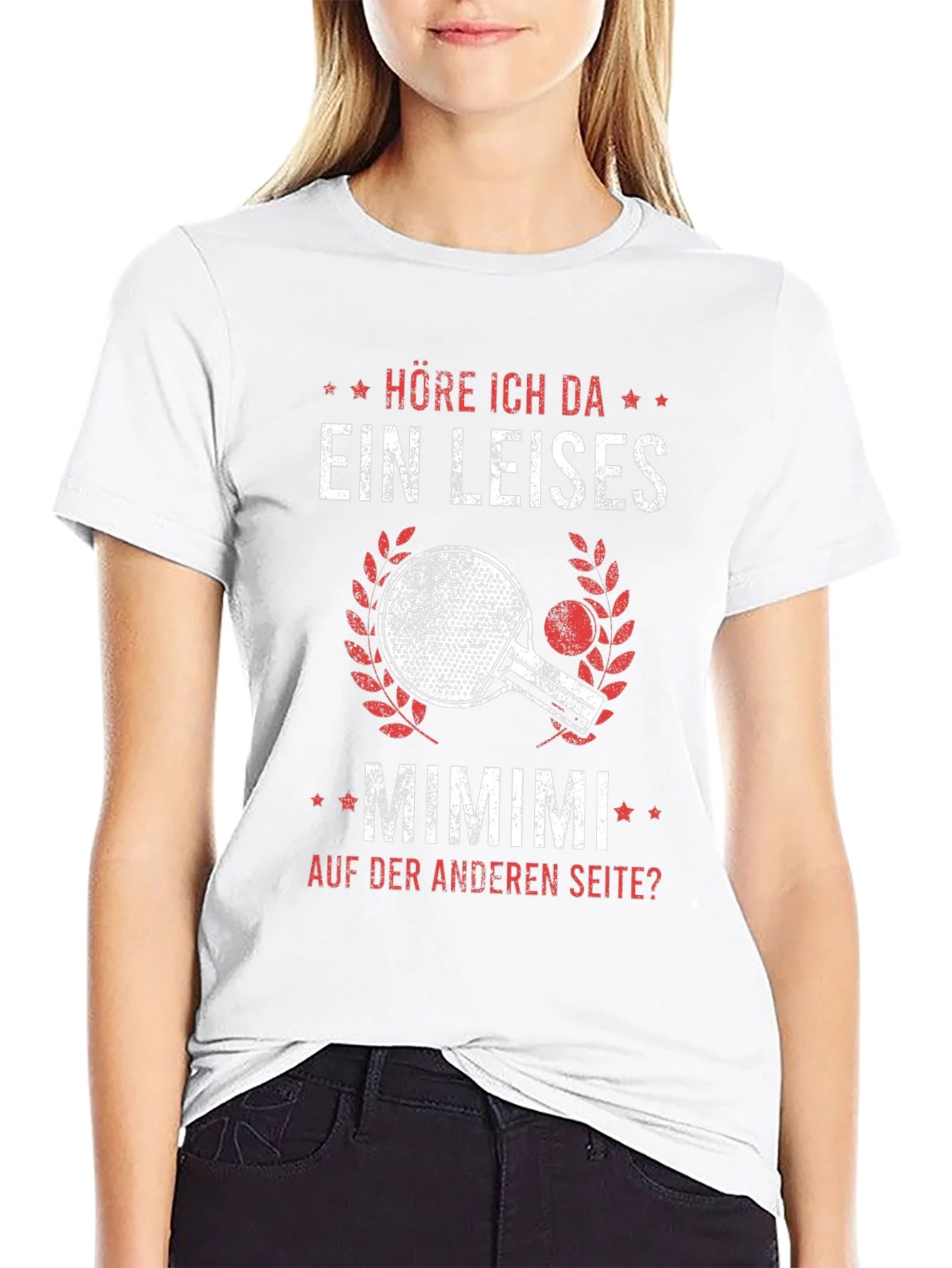 Rebbecca Höre Ich Da Ping Pong T-Shirt
