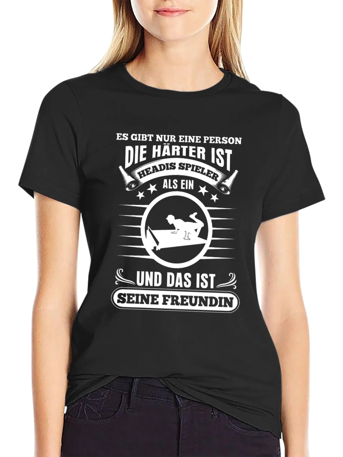 Rebbecca Headis Player Girlfriend T-Shirt - Hardest Person