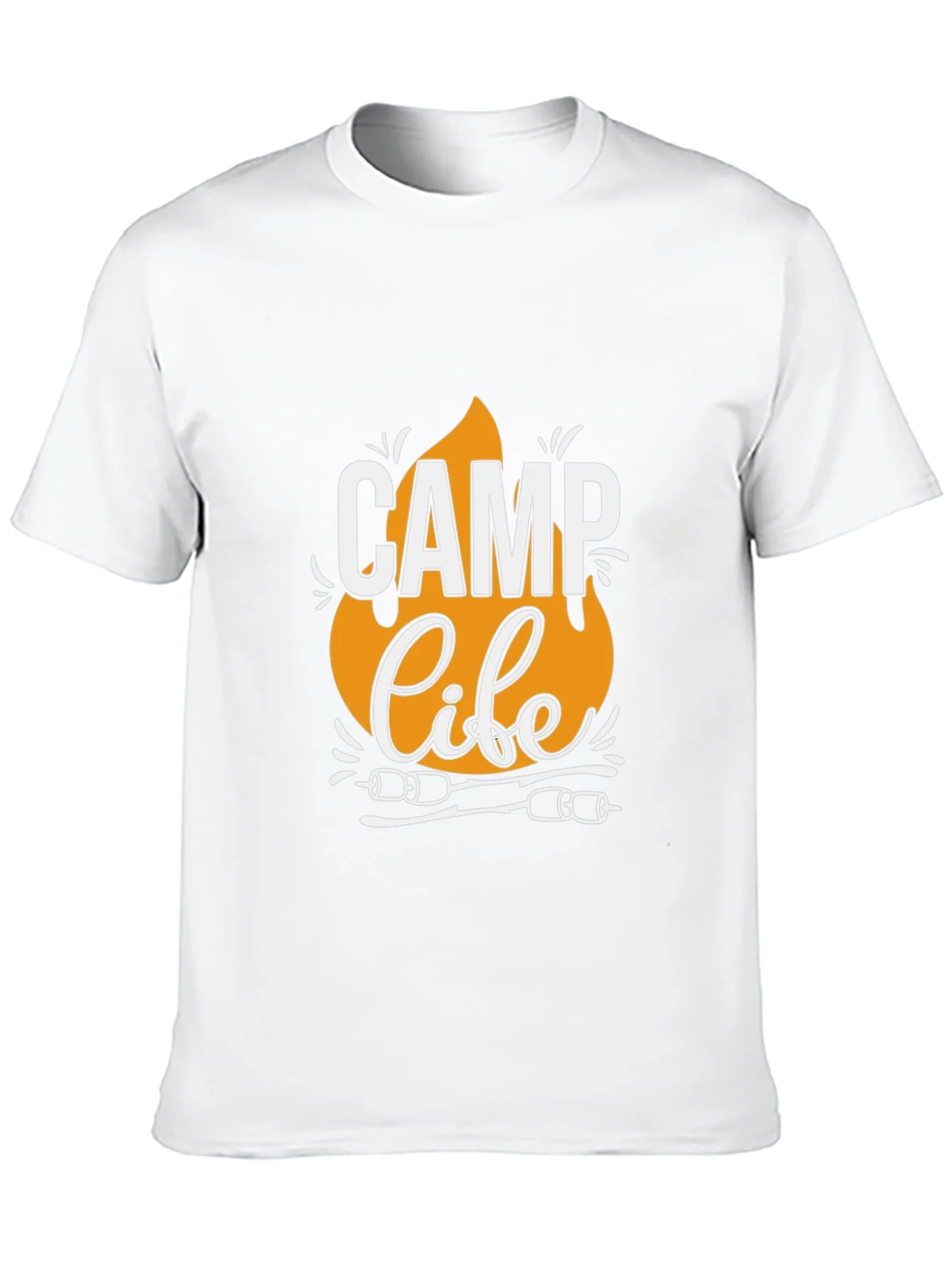 Rebbecca Camp Life T-Shirt - Black Camping Tee