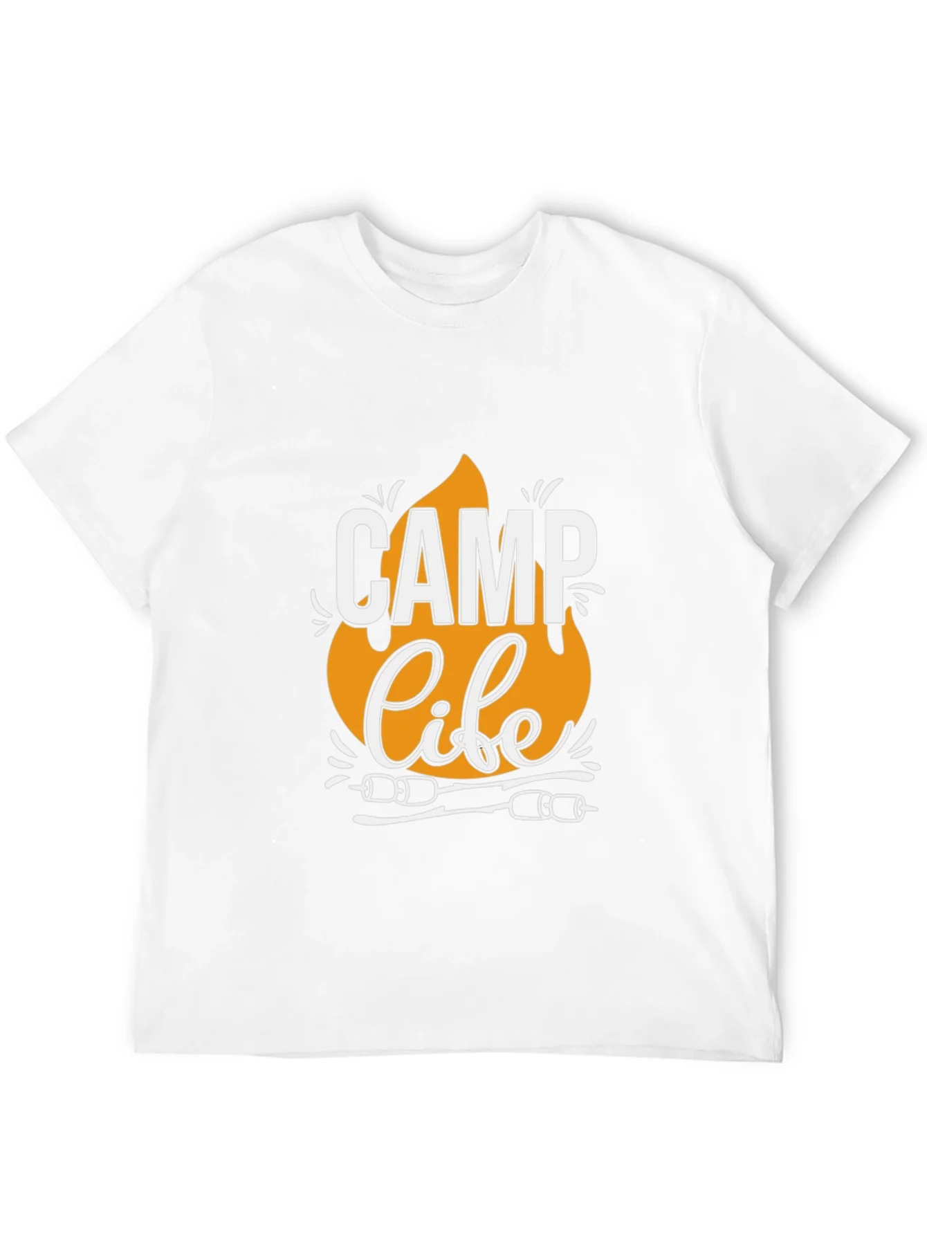 Rebbecca Camp Life T-Shirt - Black Camping Tee