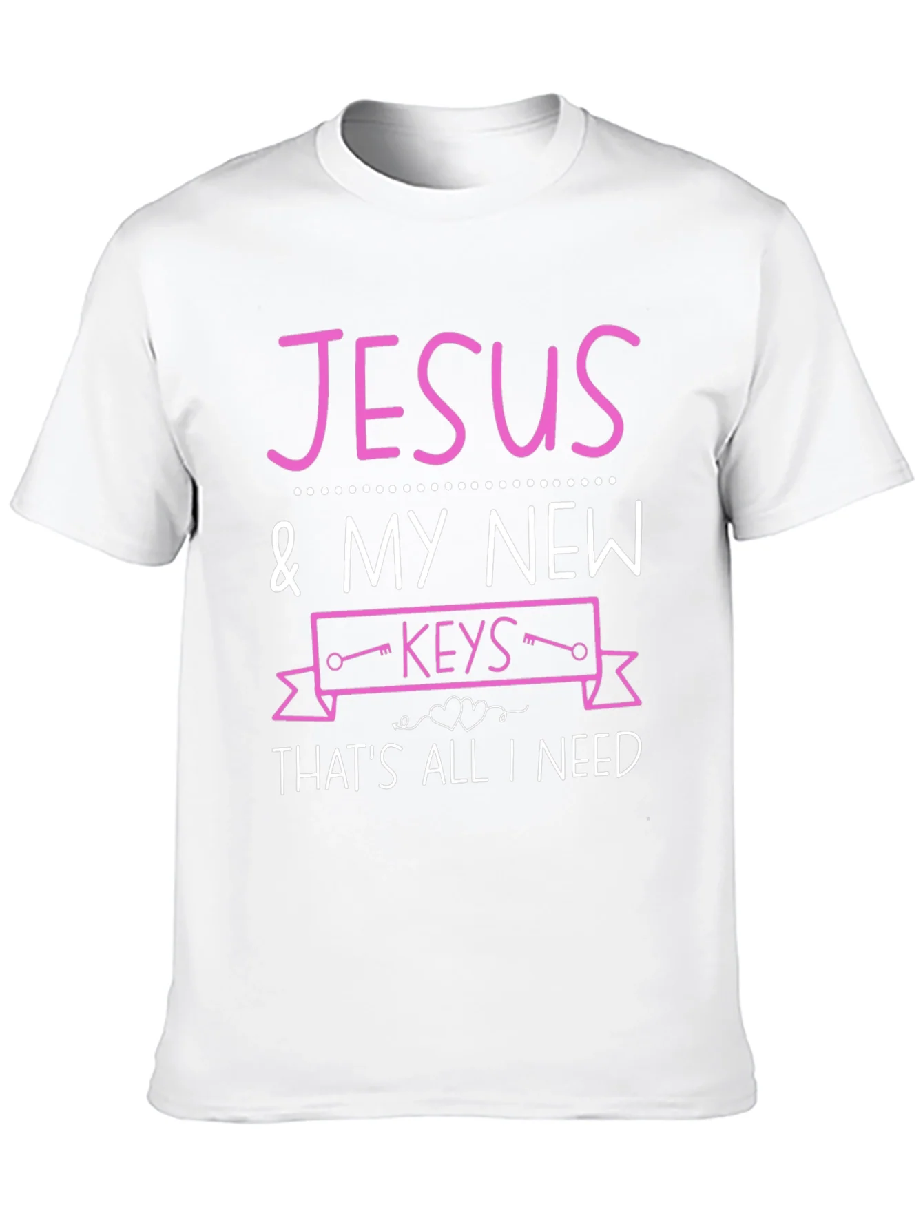Camiseta Negra: Jes¨²s y Mis Nuevas Llaves