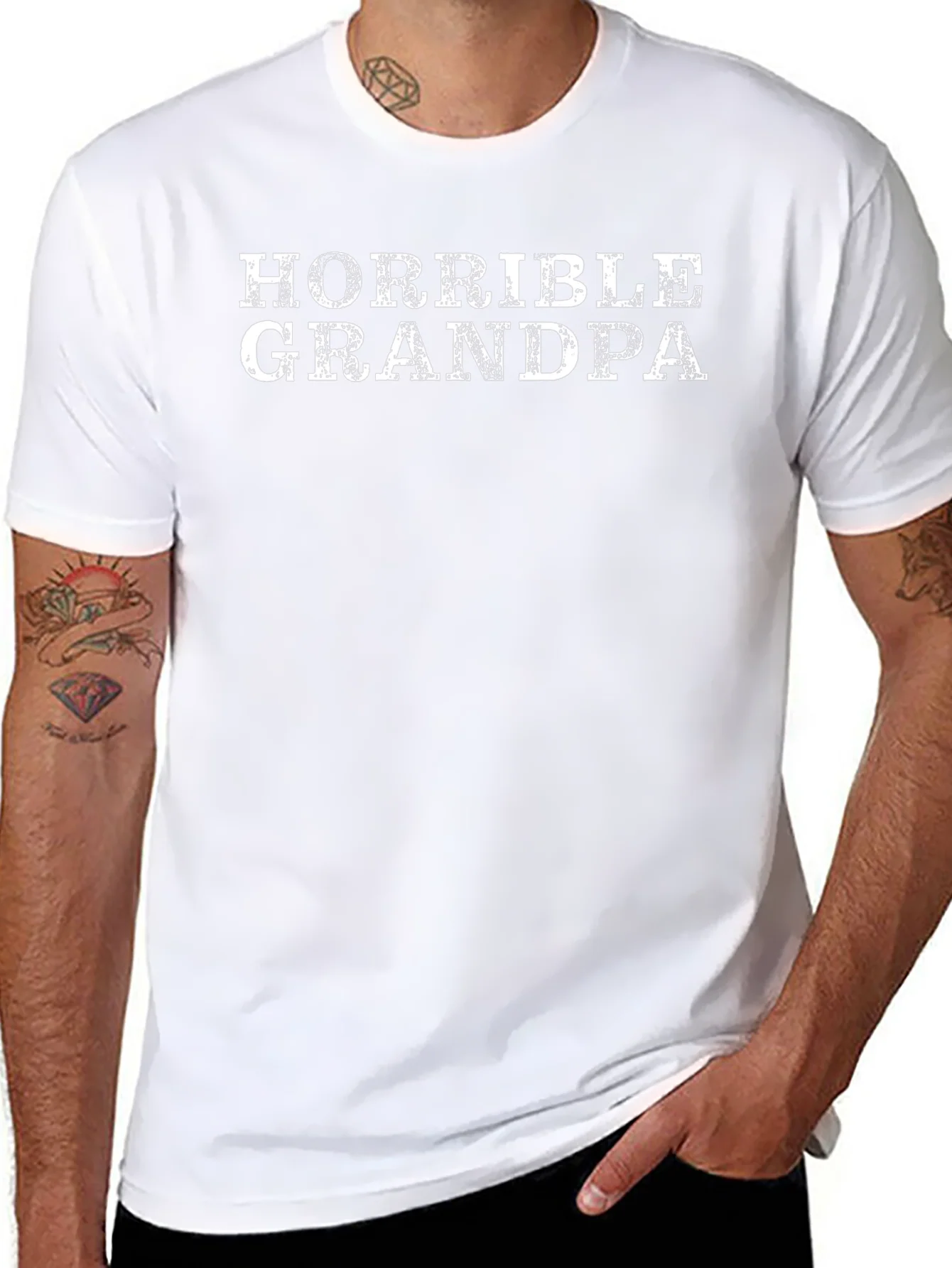 Rebbecca Horrible Grandpa Graphic T-Shirt