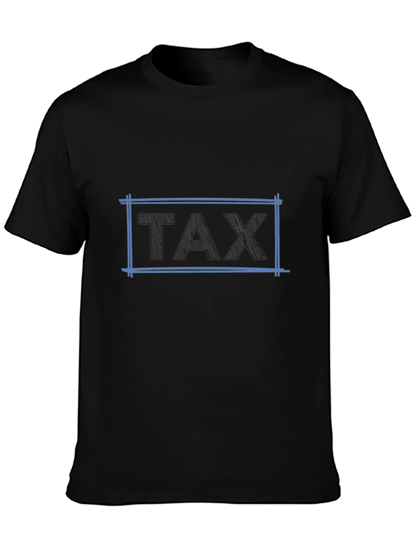 Rebbecca Tax Graphic T-Shirt - Black