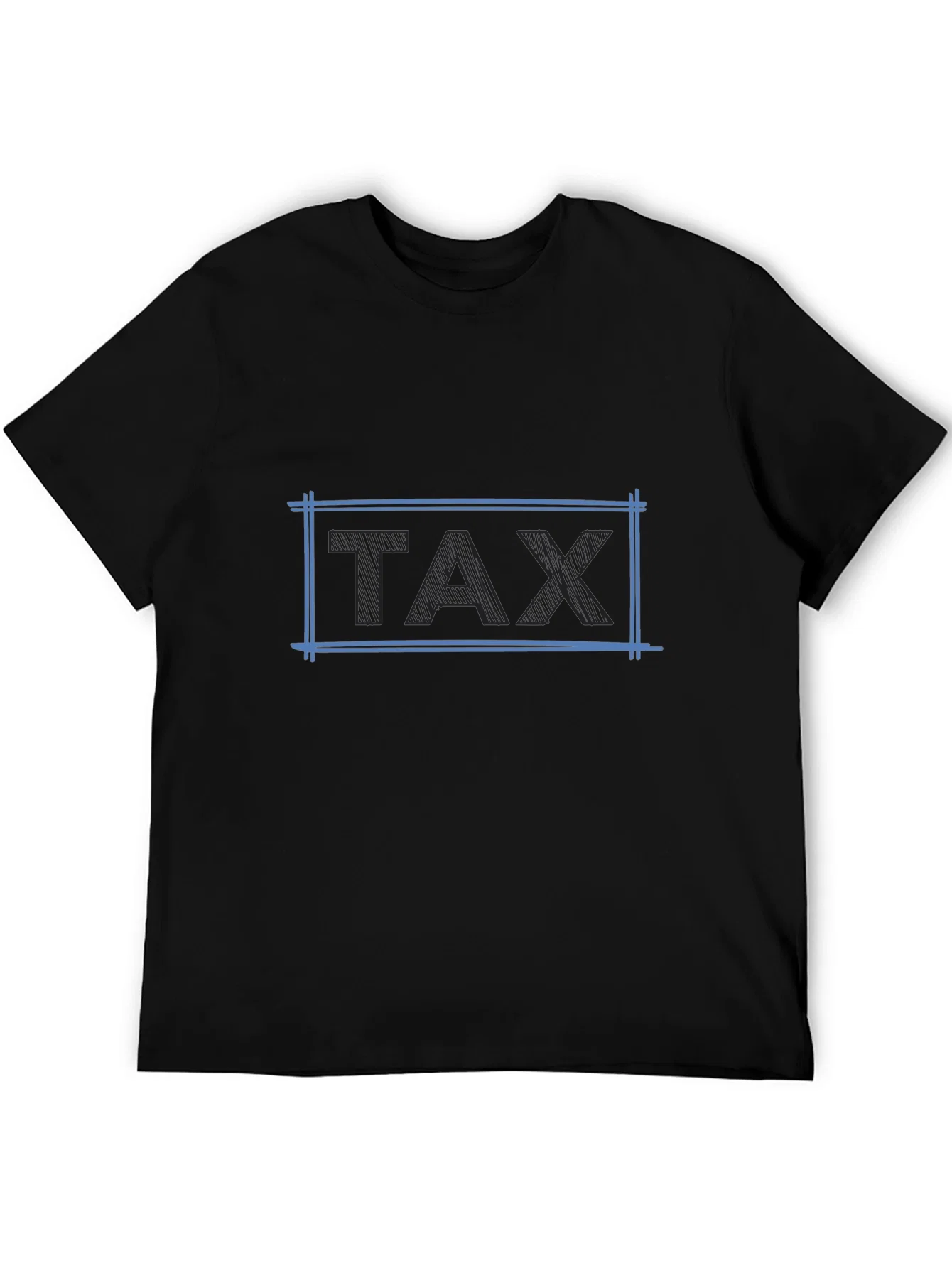 Rebbecca Tax Graphic T-Shirt - Black