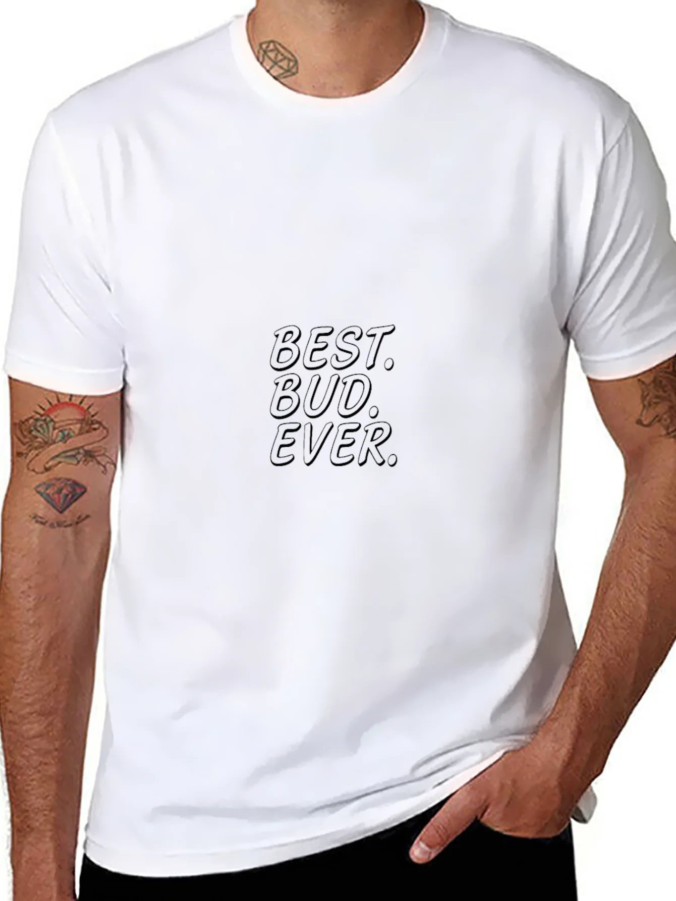 Rebbecca Best Bud Ever Black T-Shirt