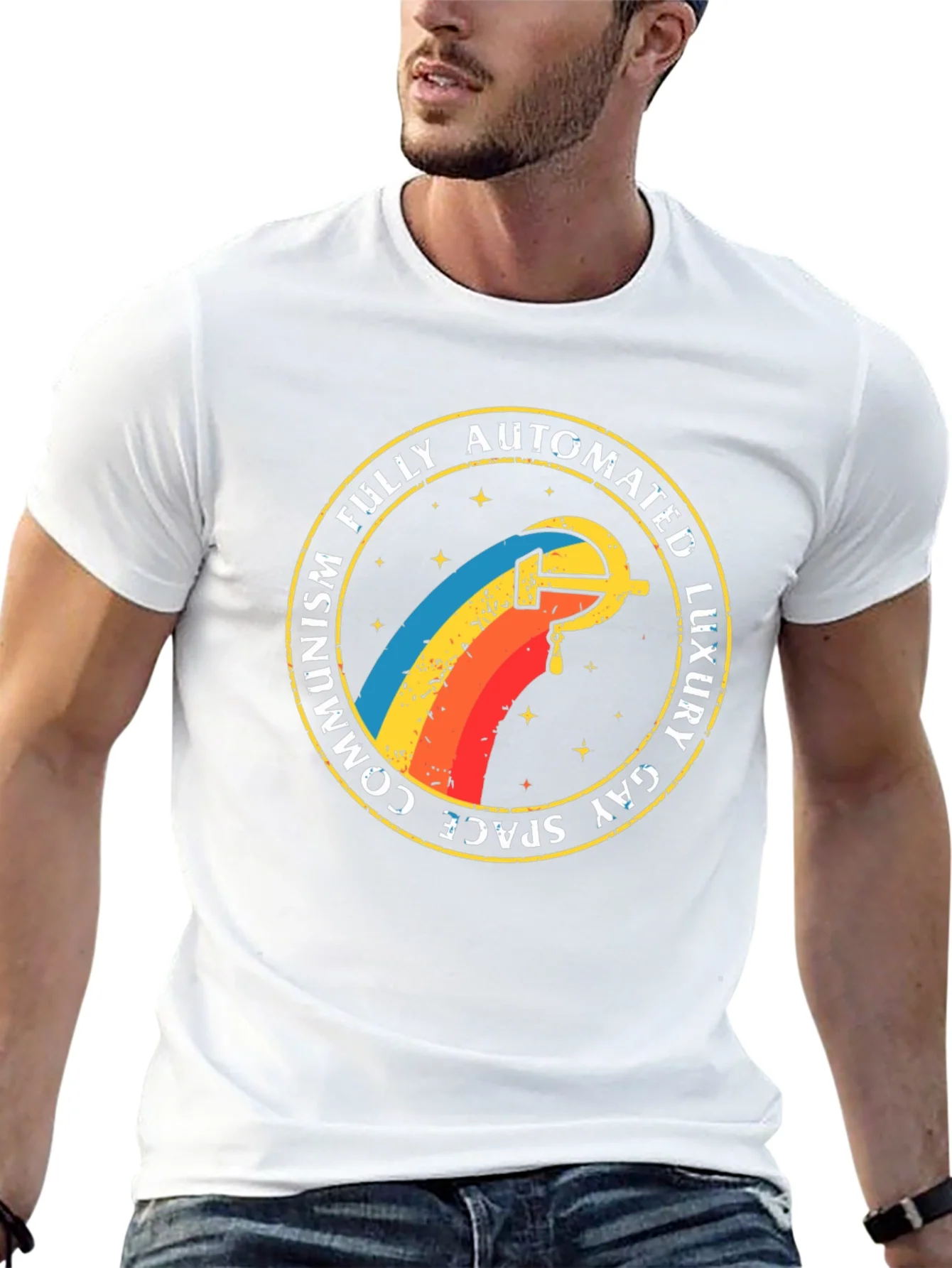 Camiseta Comunismo Lujo Gay Espacio