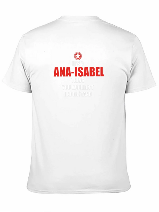 Camiseta Negra Ana-Isabel Thing