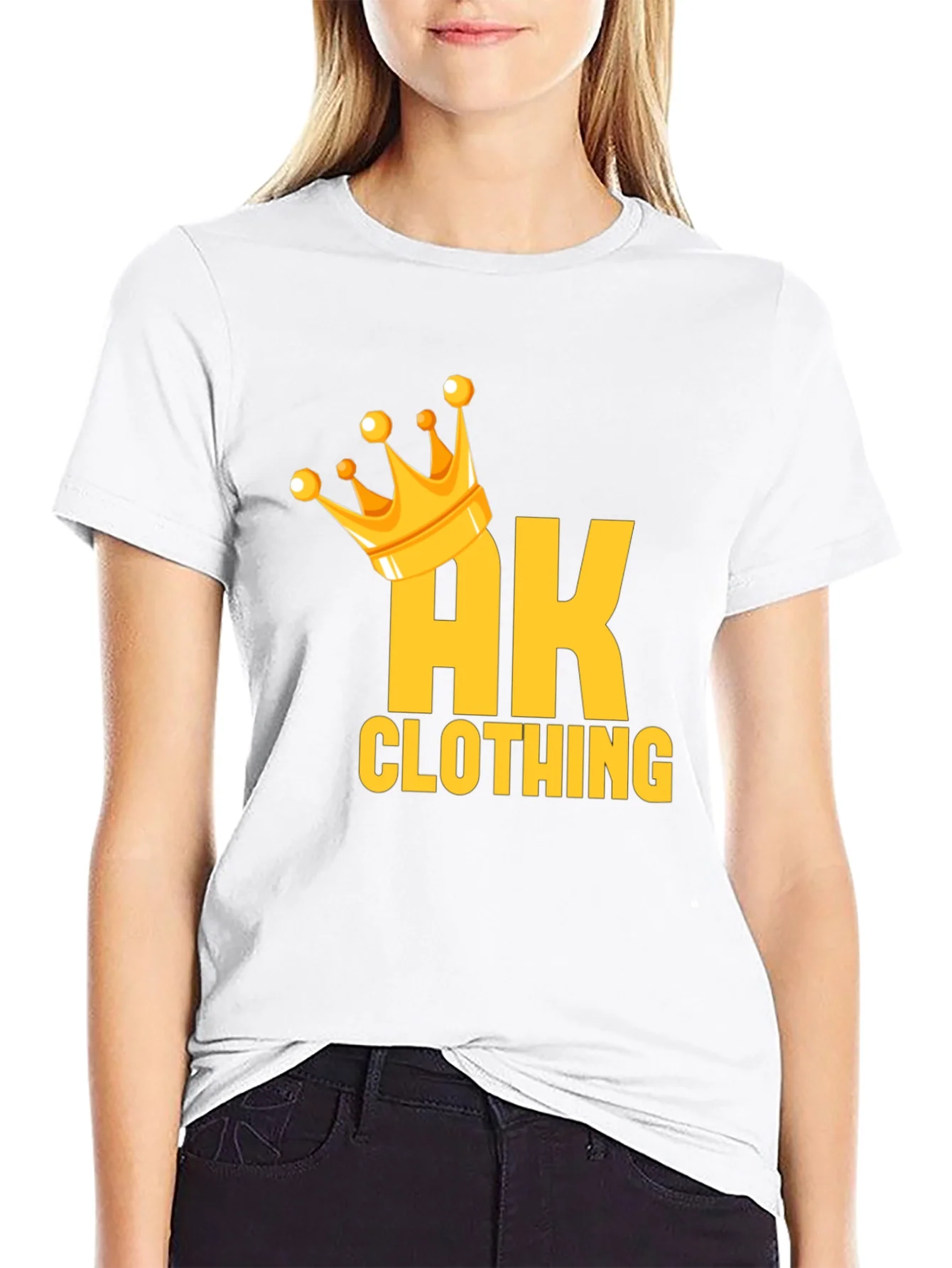 Rebbecca AK Clothing Graphic T-Shirt - Crown Logo