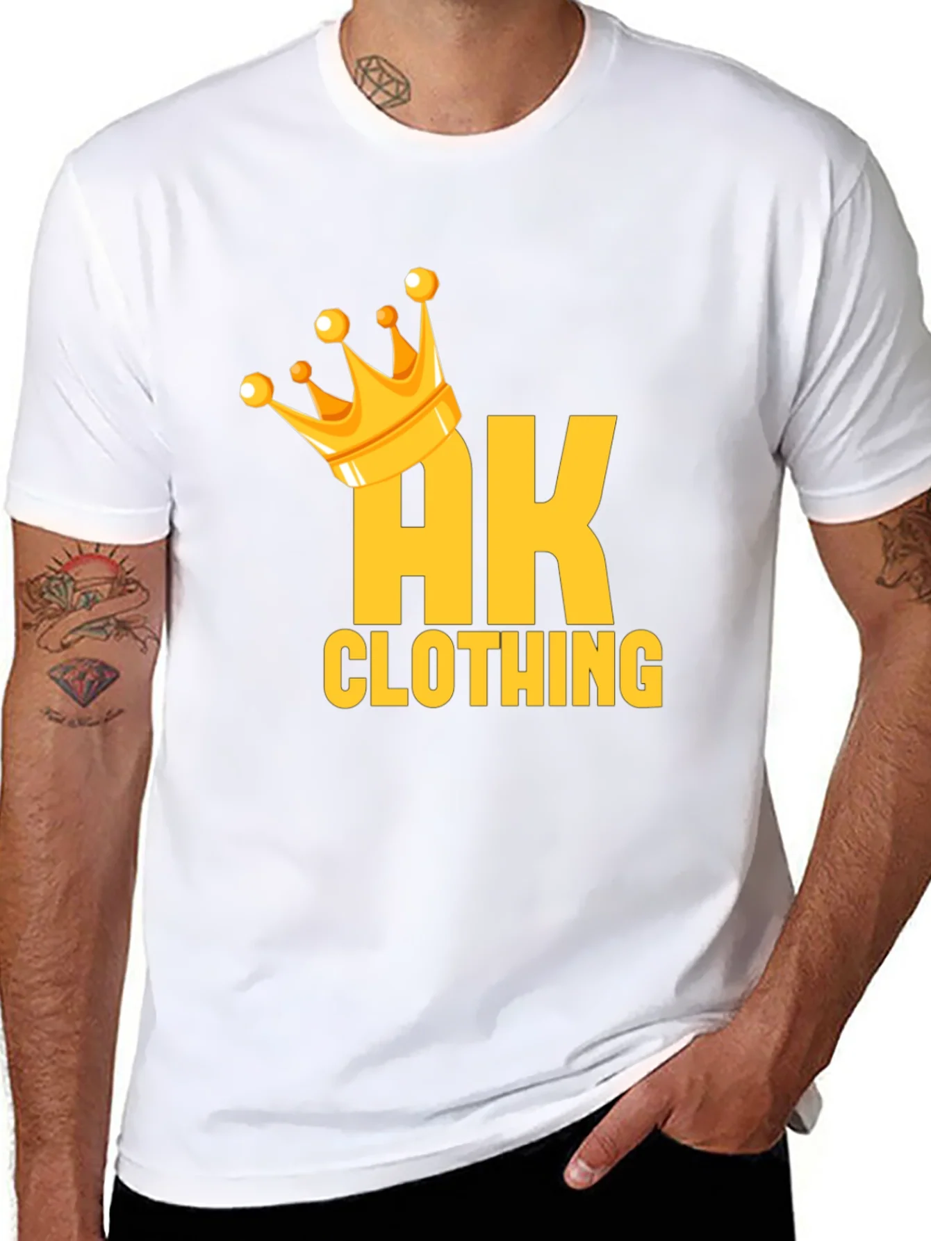 Rebbecca AK Clothing Graphic T-Shirt - Crown Logo