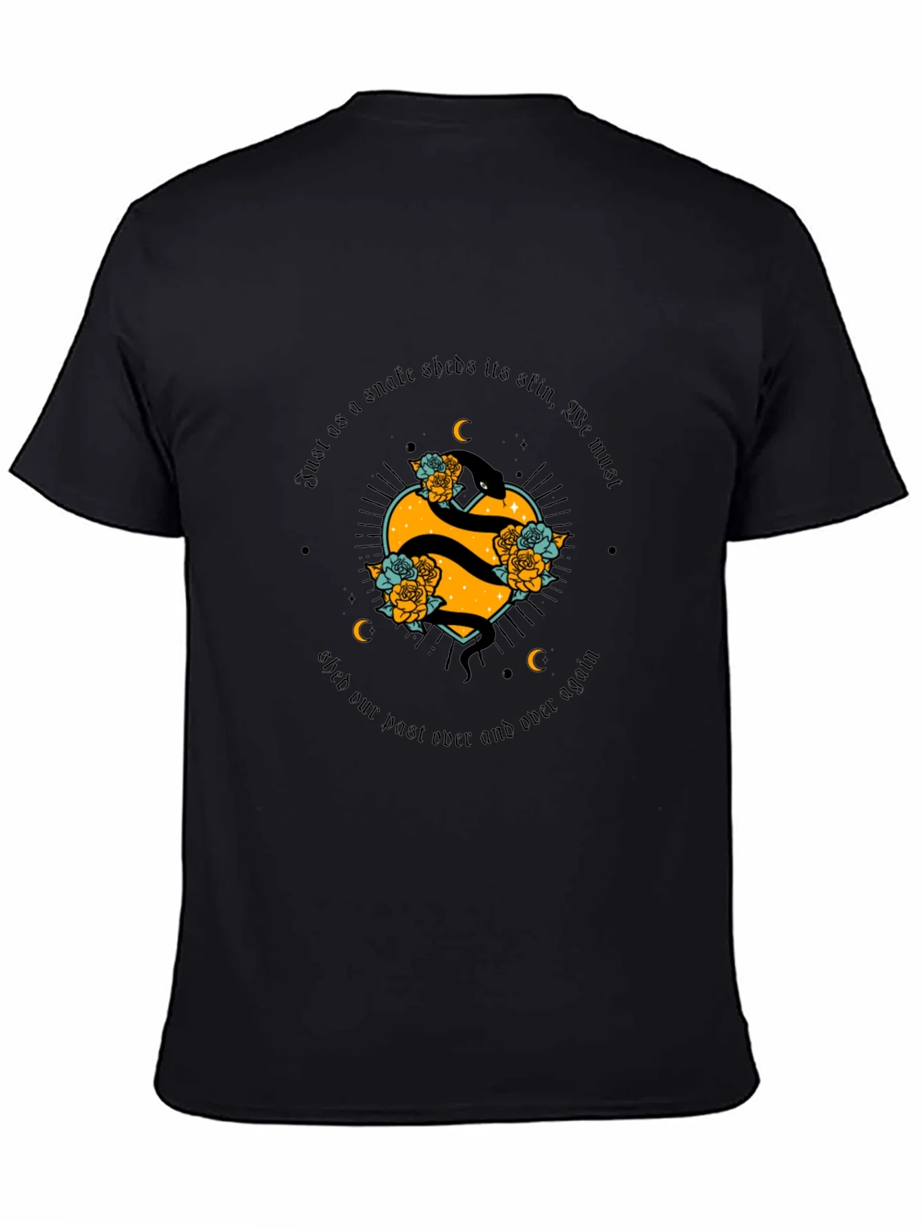 Rebbecca Snake Heart T-Shirt - Shed Your Past