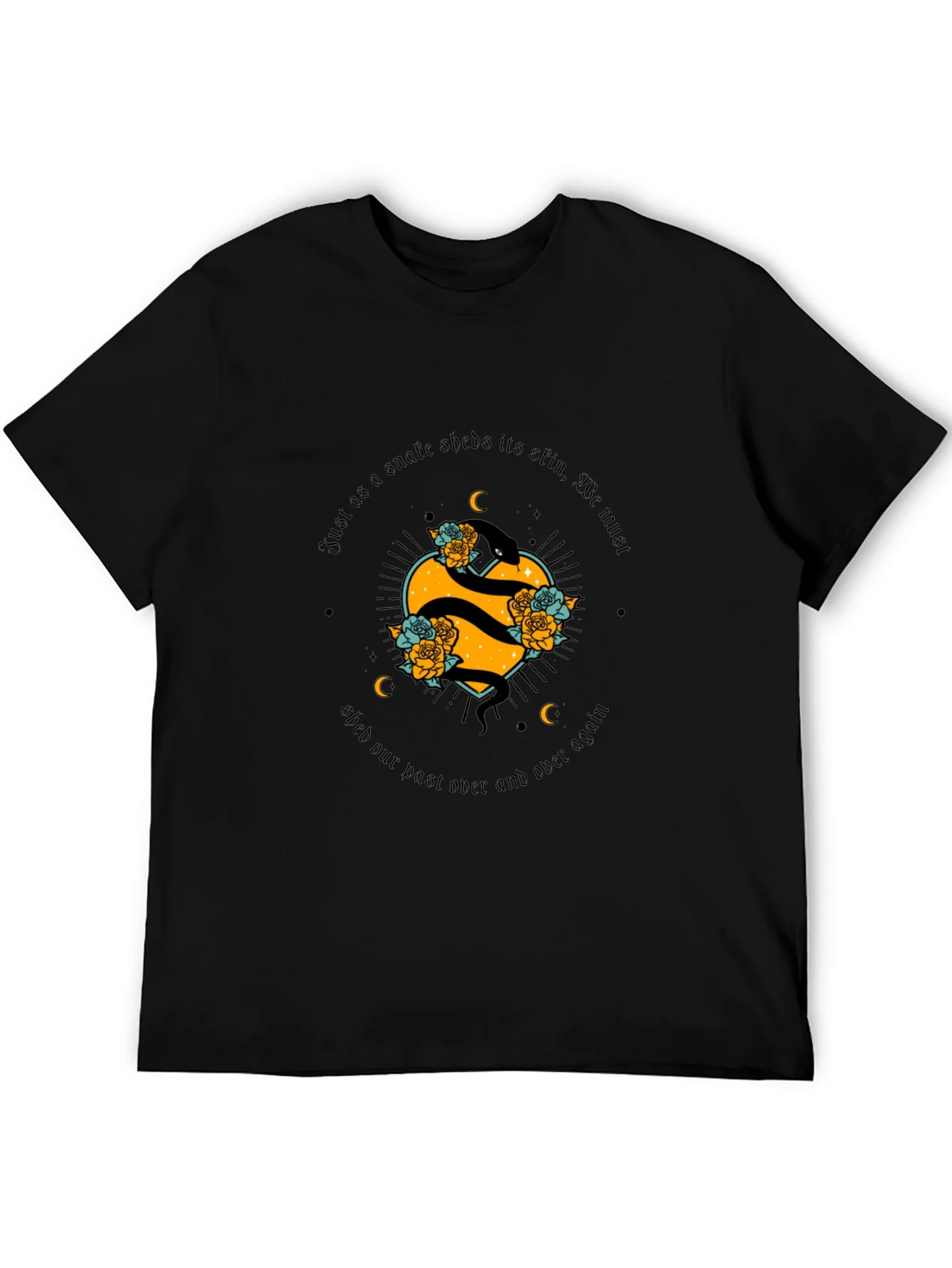 Rebbecca Snake Heart T-Shirt - Shed Your Past