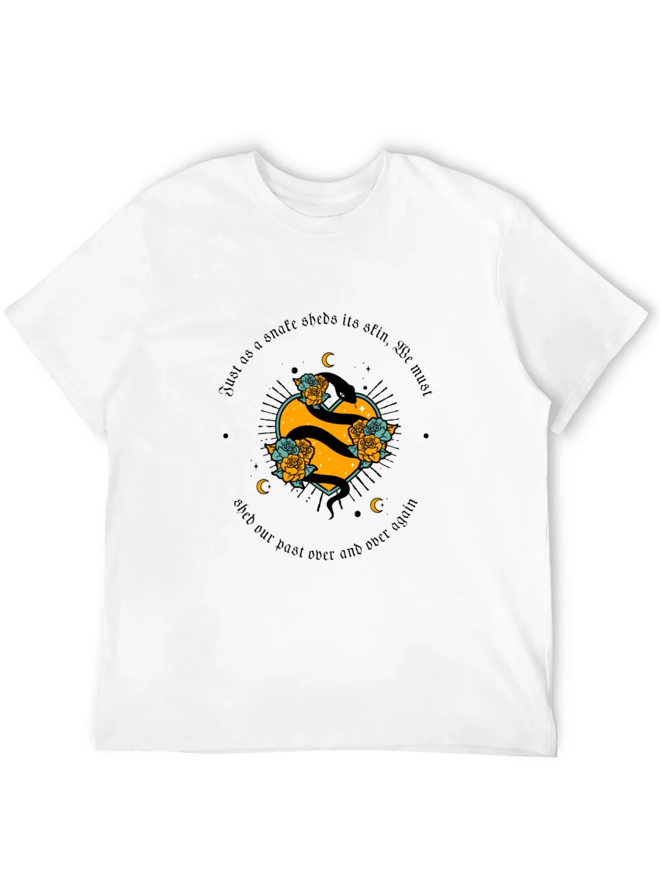 Rebbecca Snake Heart T-Shirt - Shed Your Past