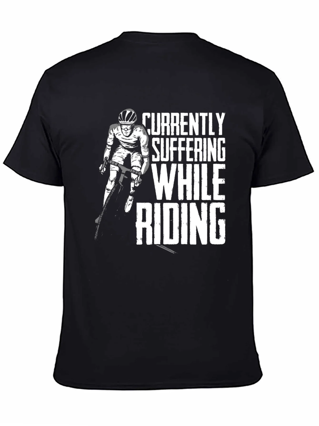 Rebbecca Suffering While Riding T-Shirt Black