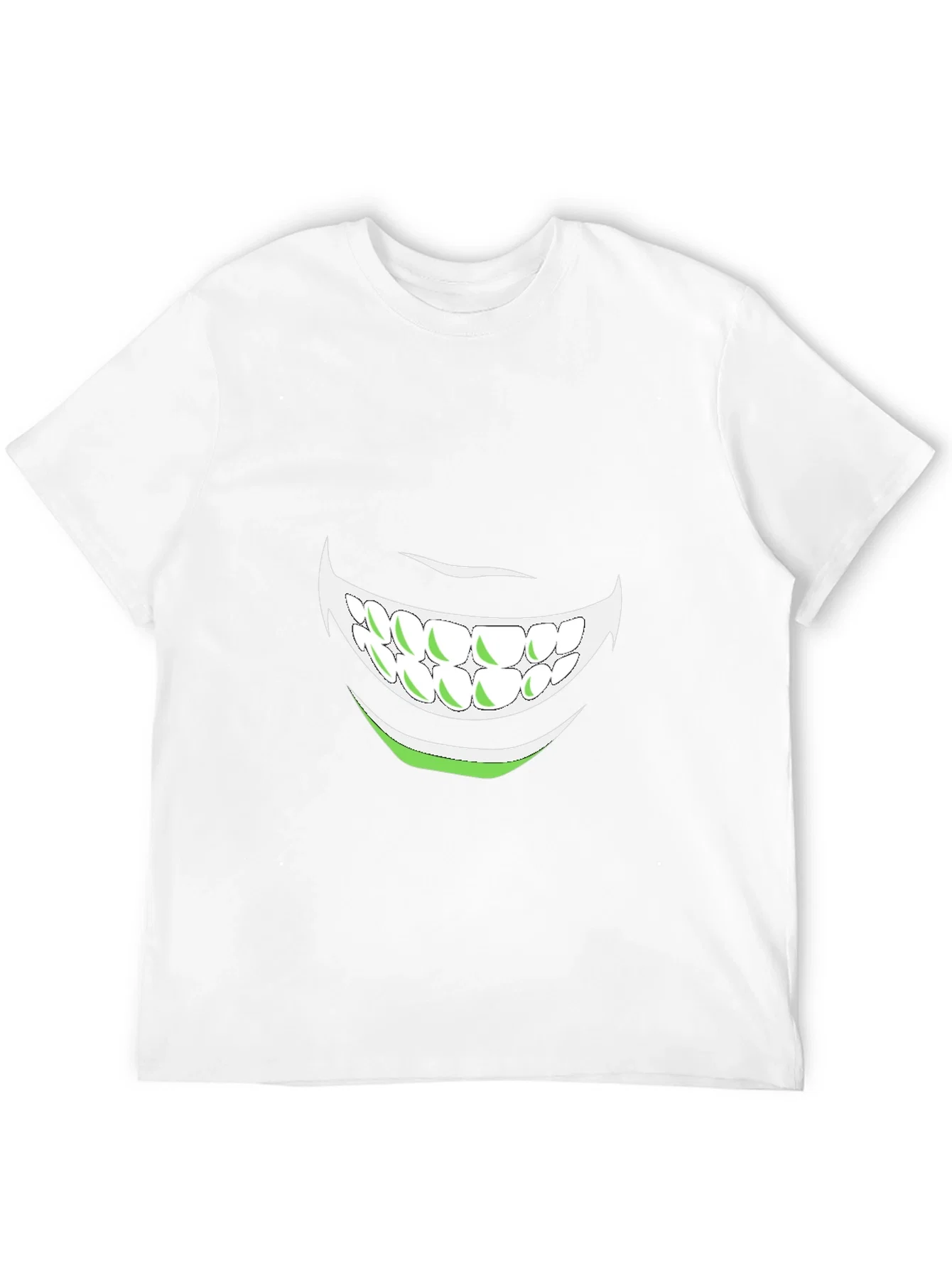 Rebbecca Mens Graphic Tee - Grinning Mouth Design