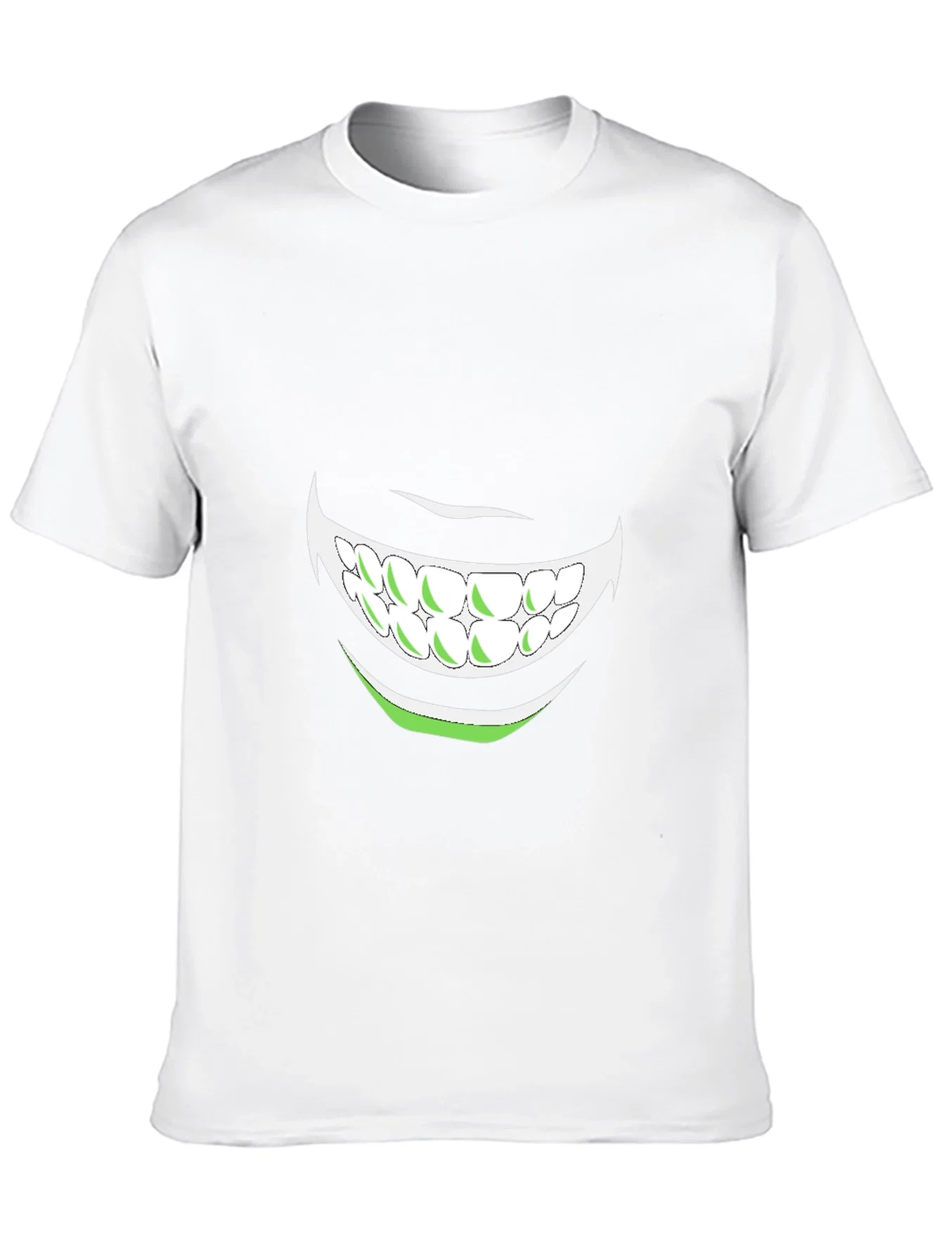 Rebbecca Mens Graphic Tee - Grinning Mouth Design