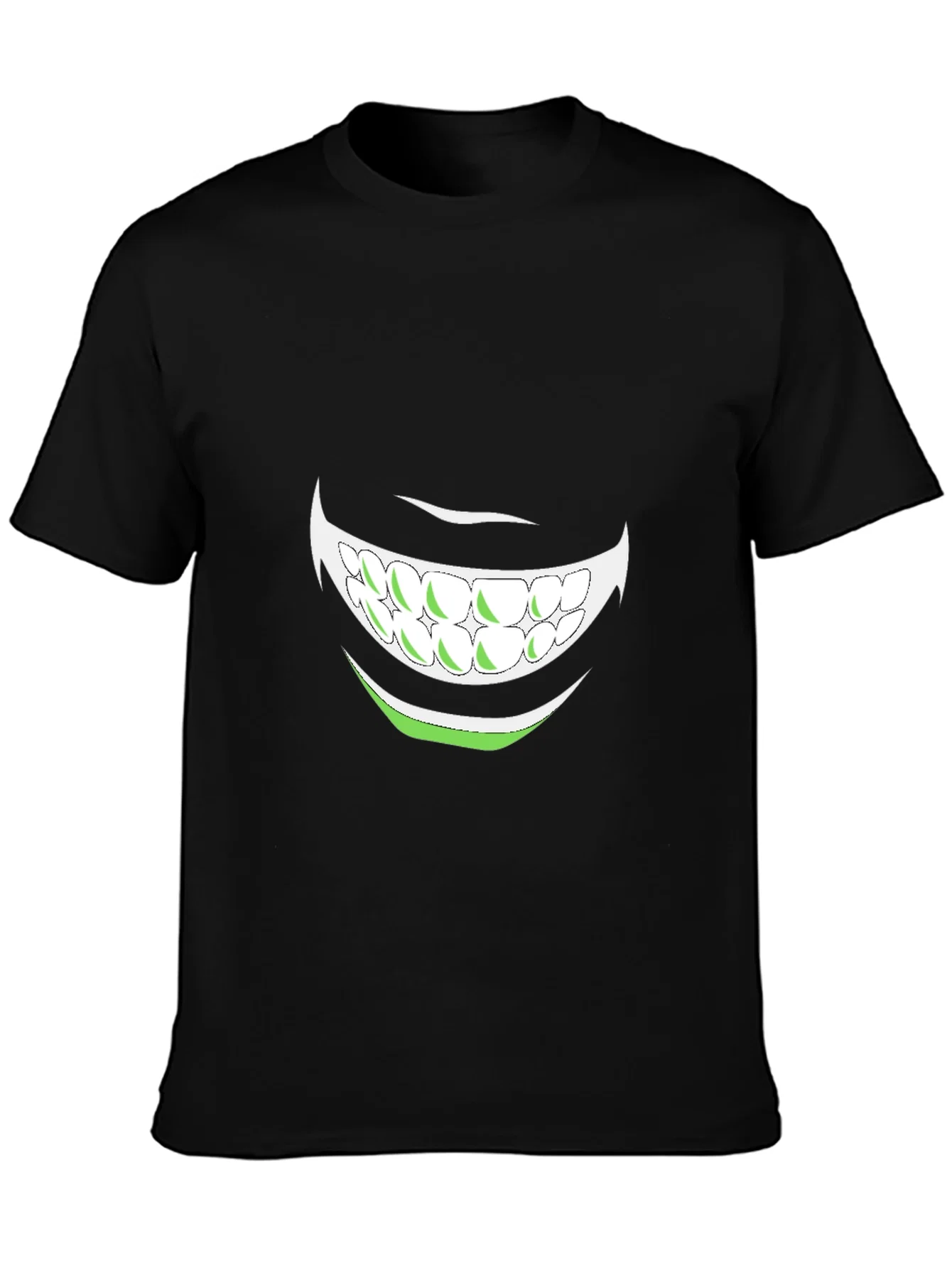 Rebbecca Mens Graphic Tee - Grinning Mouth Design